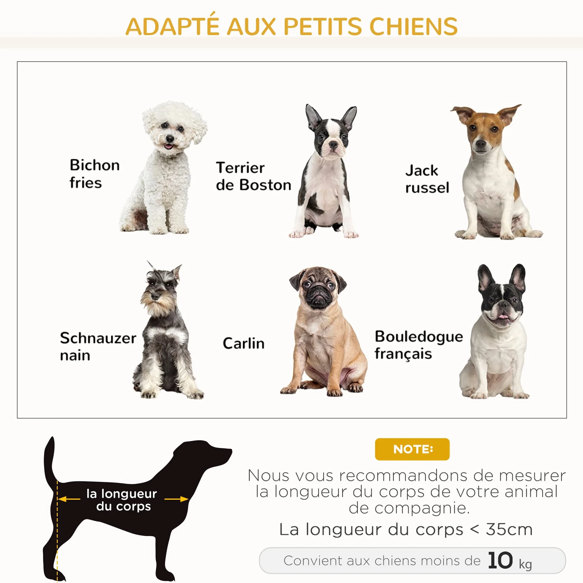 PawHut Canapé pour Chien lit pour Chien Style scandinave Pieds en Bois Tissu déhoussable 75 x 55 x 39 cm - Gris
