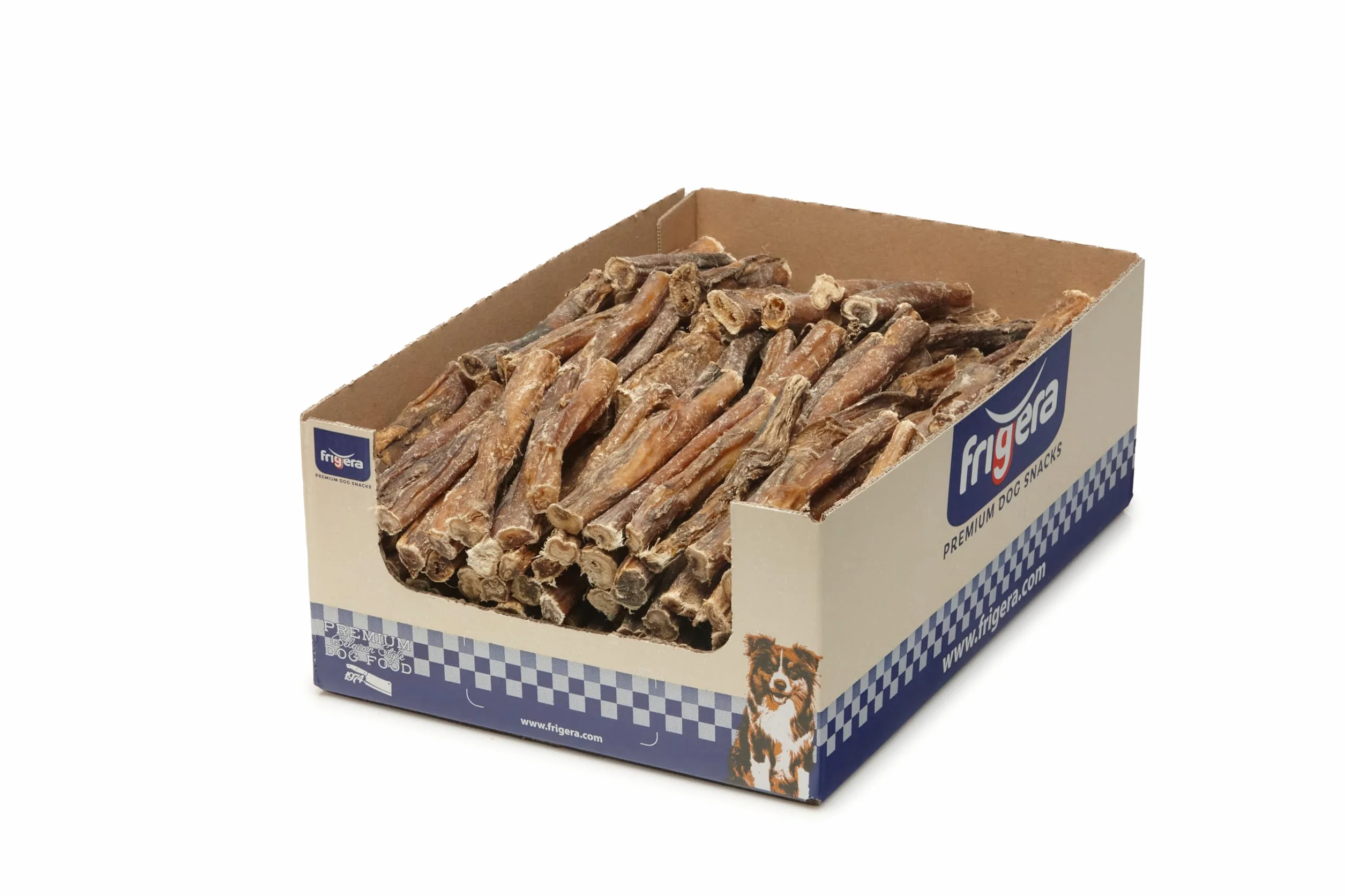 Frigera Nerf de Boeuf 12cm 2000g Friandise Naturelle pour Chiens sans Gluten sans céréales