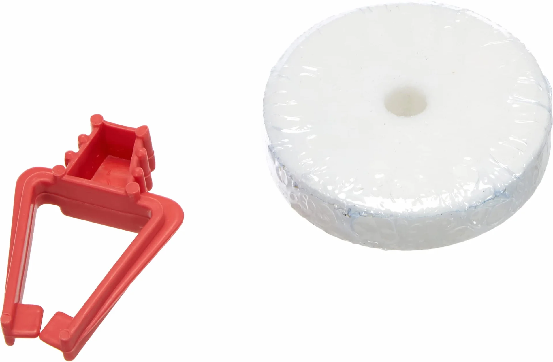 Nobby Roue Sablée avec Attache pour Rongeur Blanc Taille M