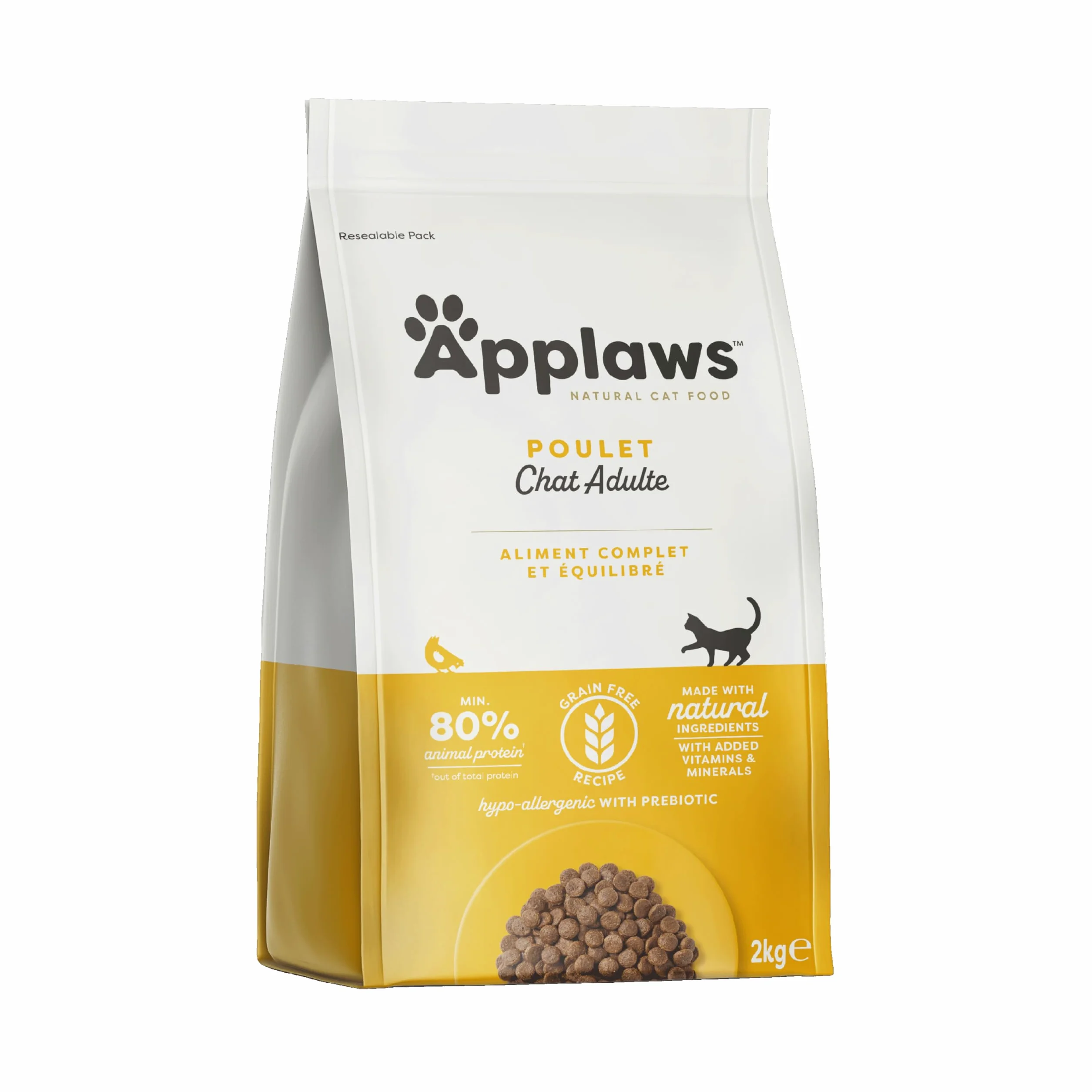 Applaws Complete Natural Grain Free Chicken Dry Cat Food, 2 kg