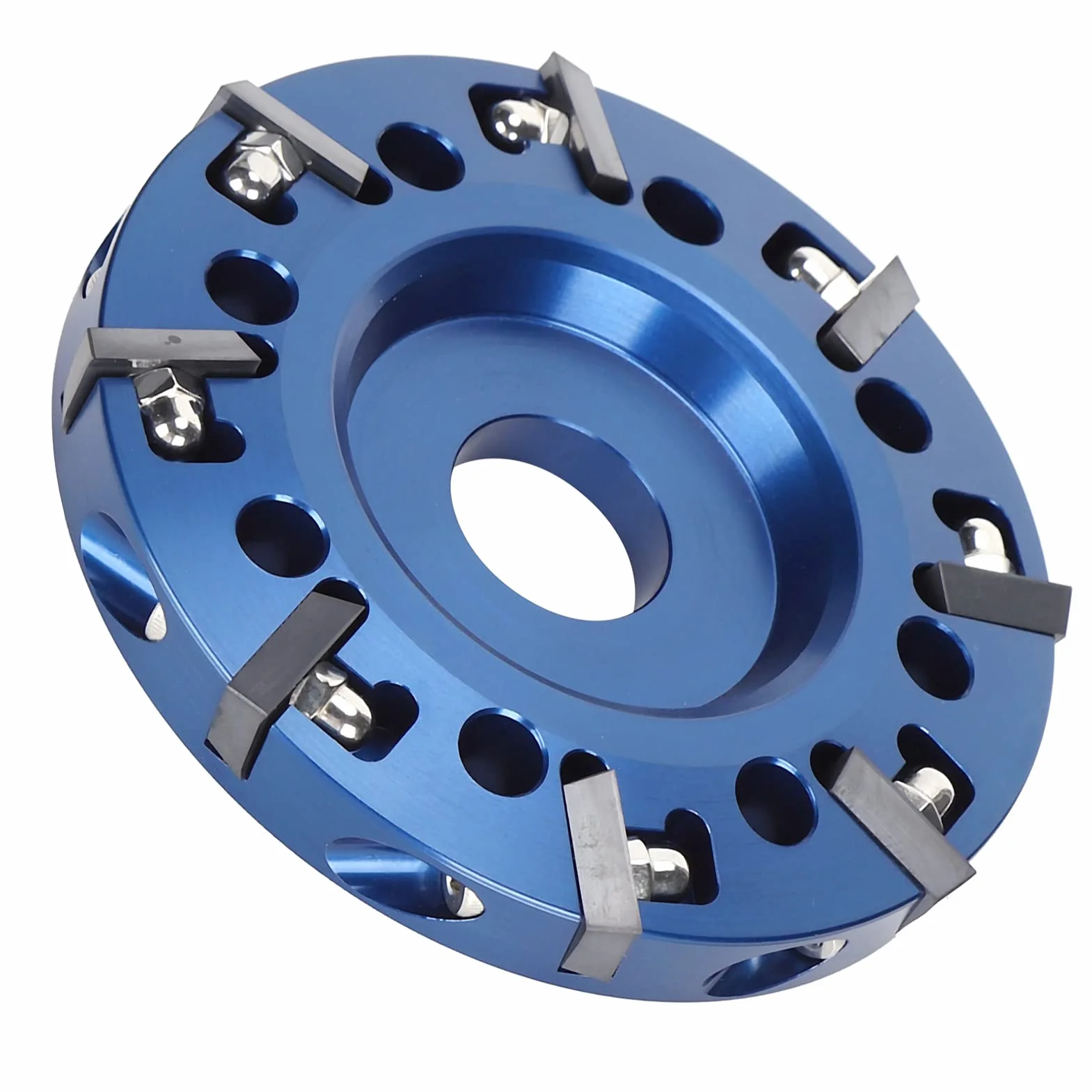 KIMISS Disque de de Sabot de Bétail en Alliage d'aluminium à 8 Lames pour Meuleuse d'angle – Outil de de Sabot de Vache Efficace avec Lames à 2 Côtés et Dissipation Thermique Améliorée