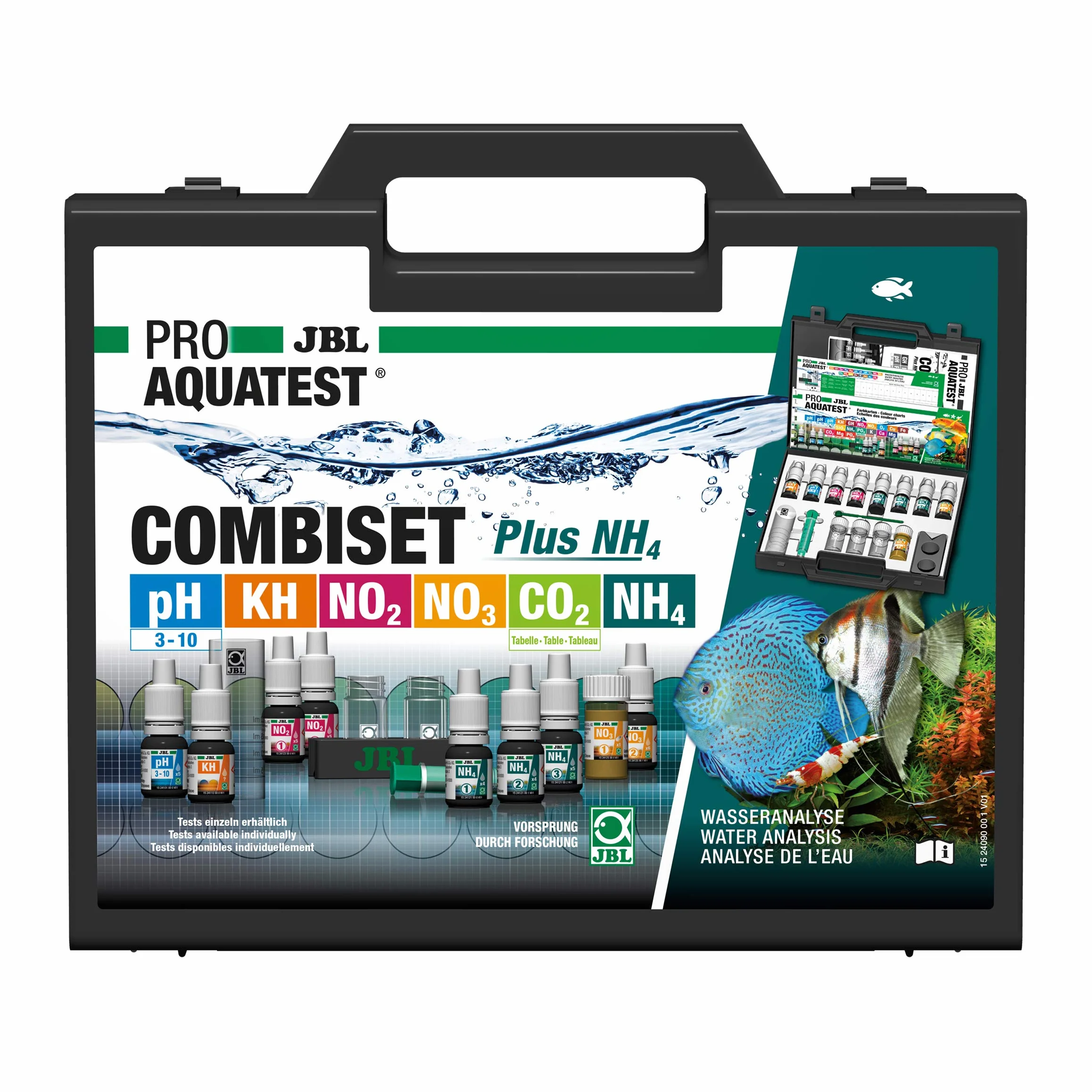 Jbl Proaquatest Combi Set plus Nh4 Aquariophilie