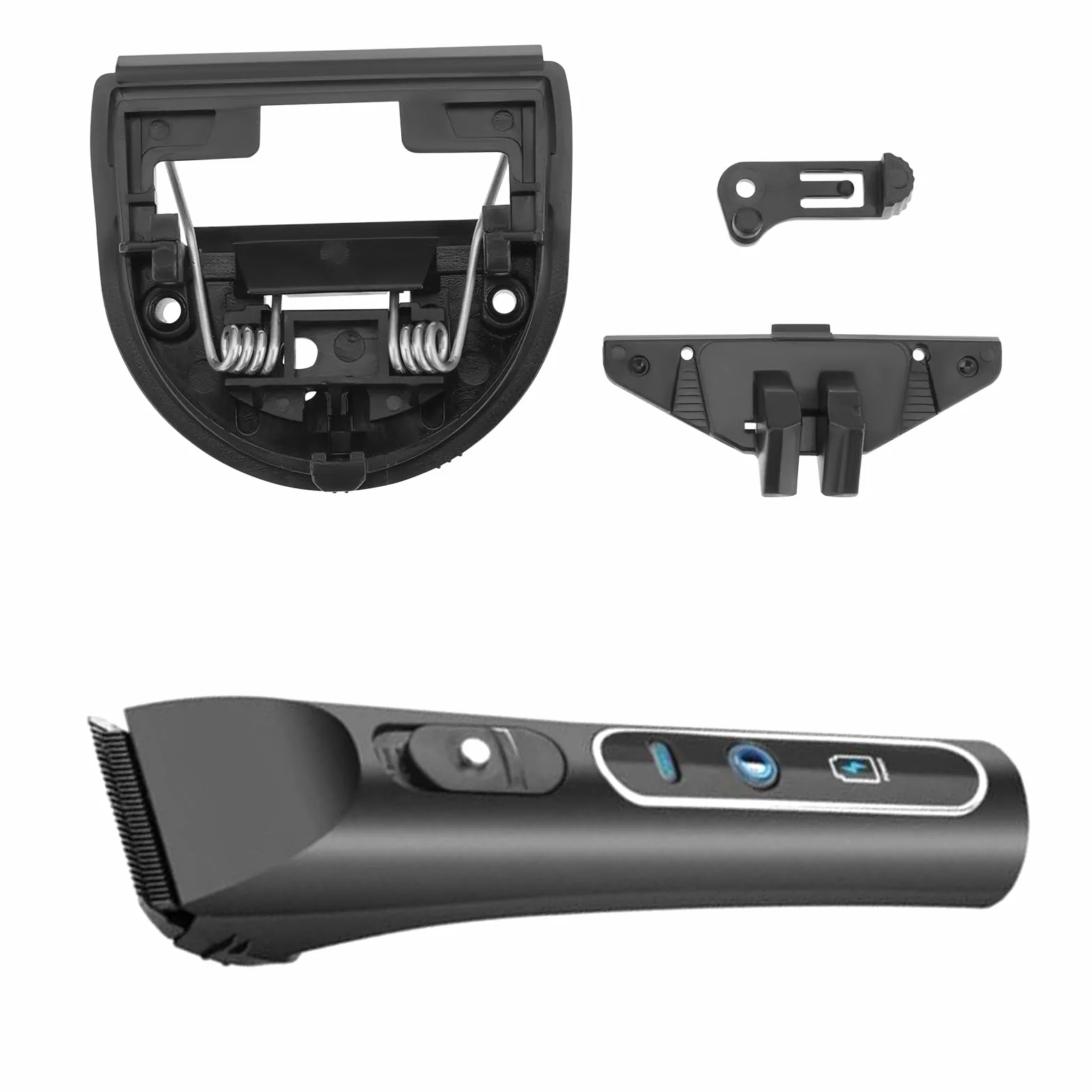 Ensemble de Lames de Tondeuse 5 en 1 Compatible avec Wahl Moser Arco Bravura Chromado Figura Motion