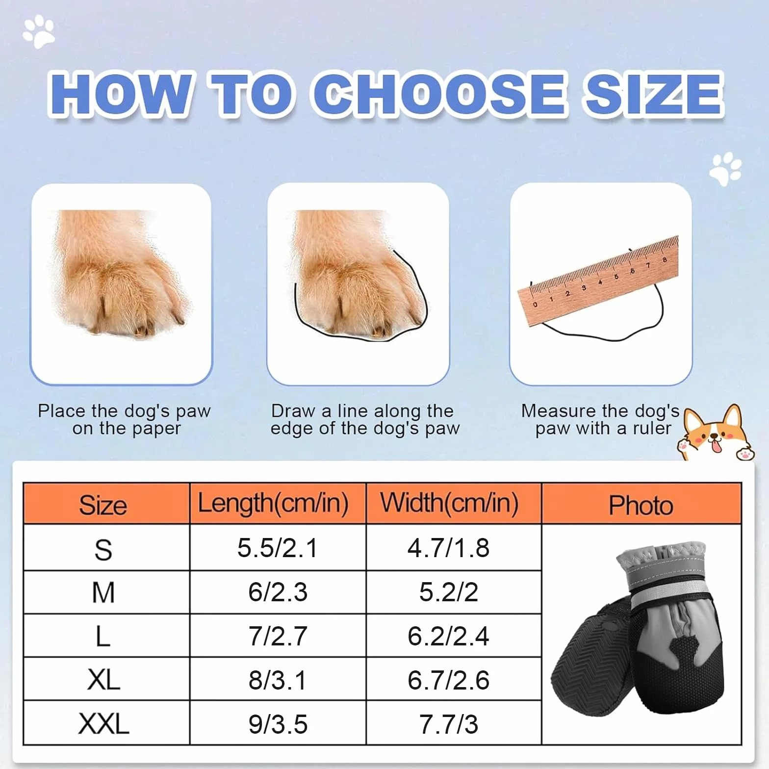 Bottes Imperméables pour Chien Ajustables avec Bandes Réfléchissantes - Protection des Pattes
