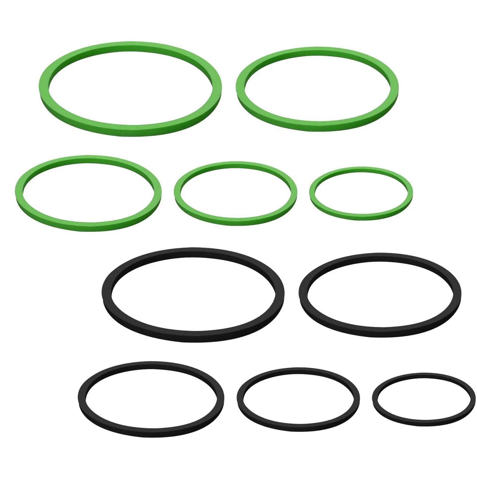 Anneau d'Alimentation Flottant Rond pour Aquarium 5 Tailles VPB 10 Pièces
