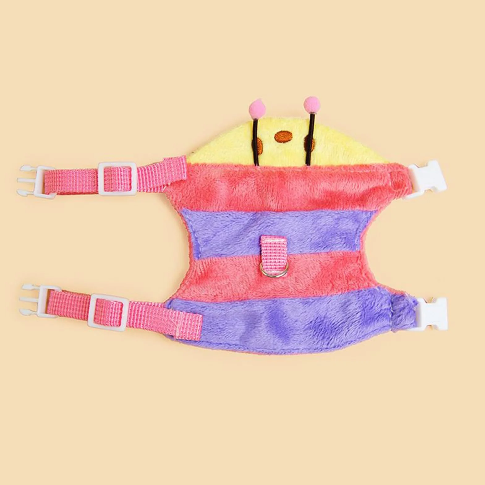 Laisse réglable Harnais Gilet pour Petit Animal de Compagnie, Accessoires Dressage hérisson Chiot Lapin Chaton Raton Laveur Plein air