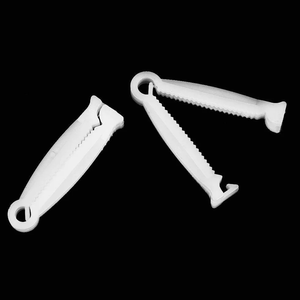 CANGCANG 20 Pièces Pinces Cordon Ombilical, Clip Plastique pour Mise Bas Animaux