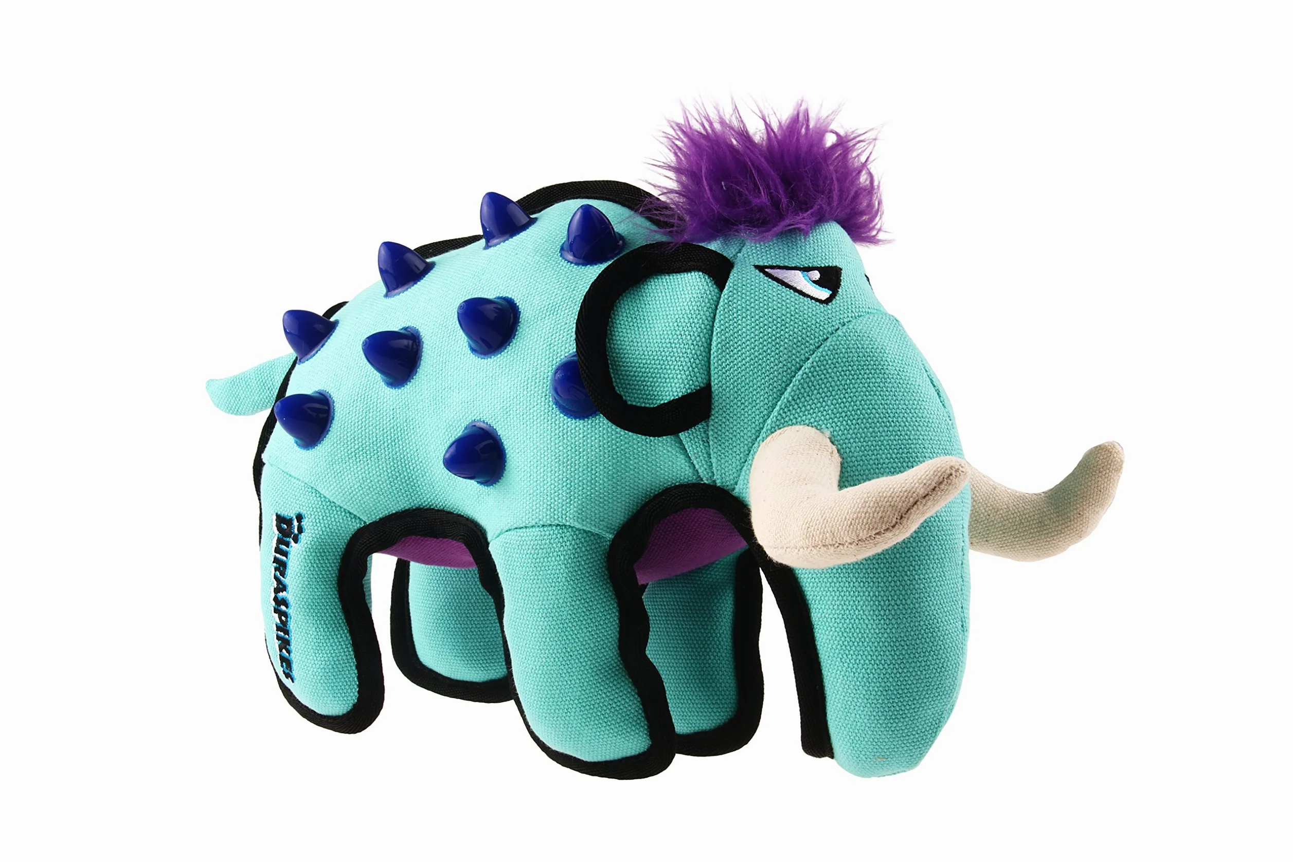 GiGwi Duraspikes Jouet à mâcher interactif pour Chien Bleu Clair Éléphant Jouet à mâcher pour Les mâcheurs durs