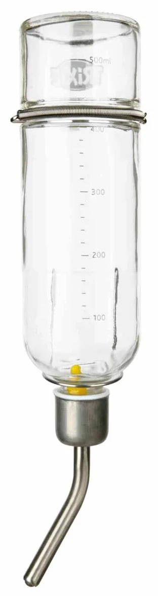 Trixie Bouteille d'eau en Verre pour Animal de Petite Taille