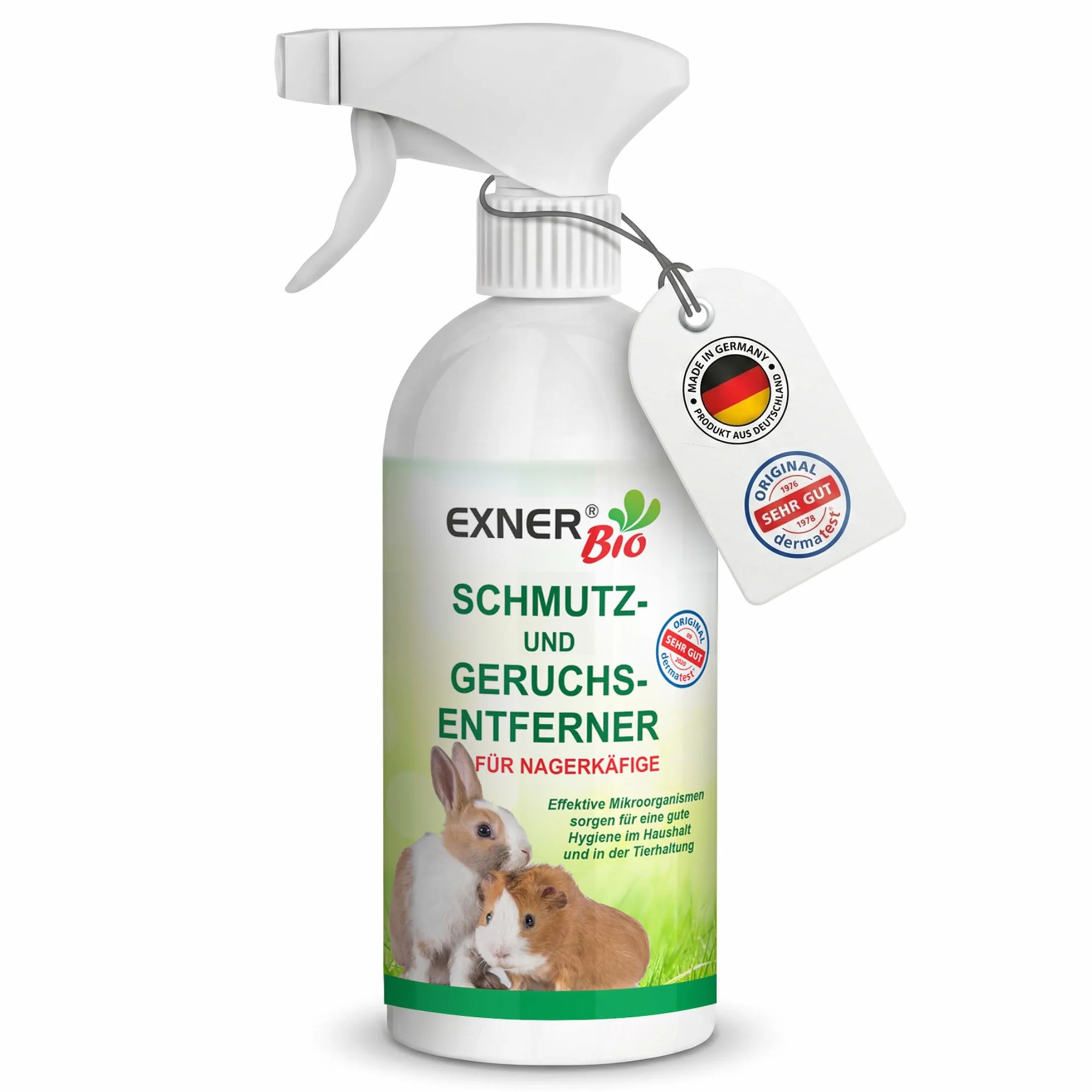 Anti-odeur et saleté pour cages rongeurs 500 ml vaporisateur micro-organismes naturel