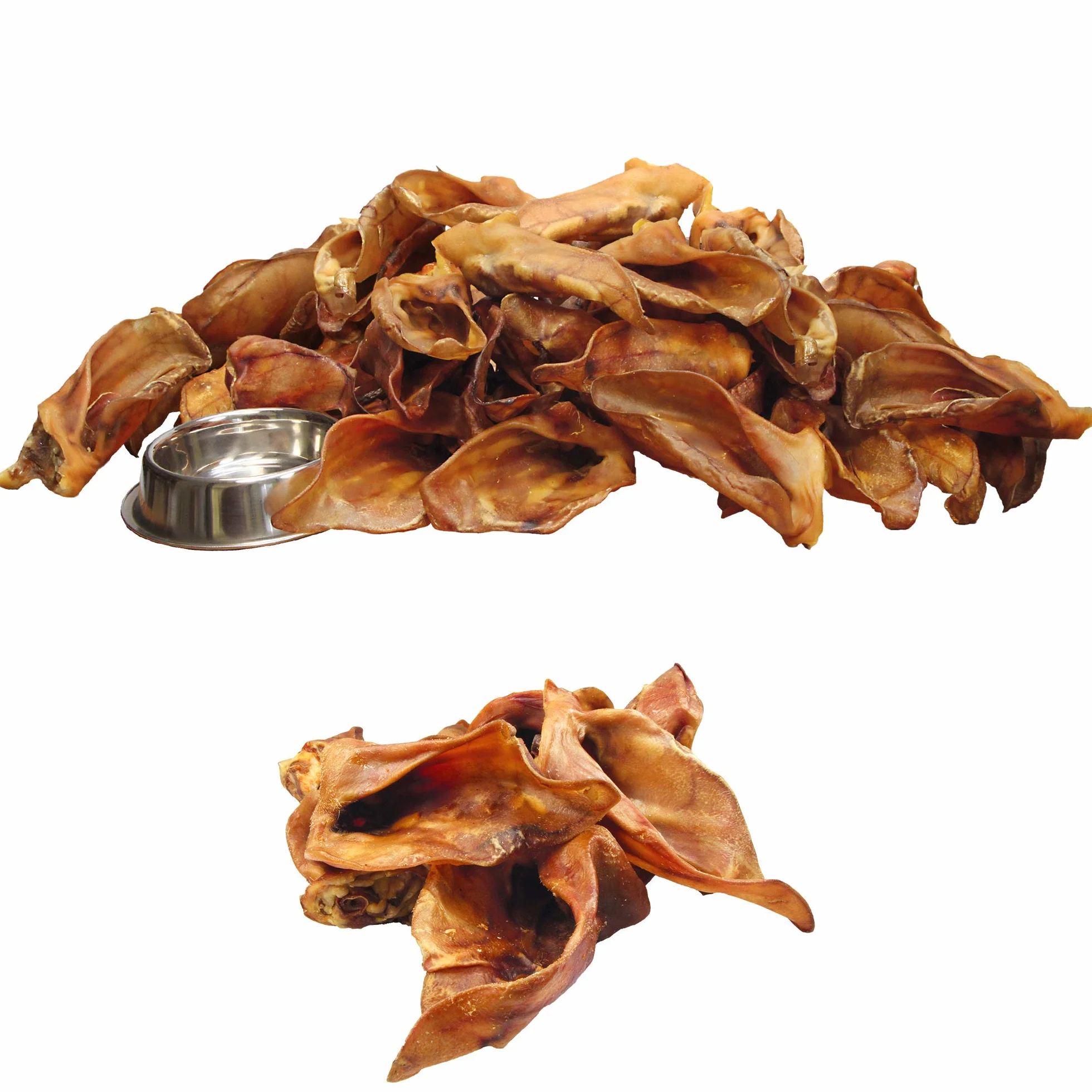 Schecker 1 kg - Oreilles de porc de qualité supérieure - Produit allemand - Magnifiques oreilles fraîches avec coquillage