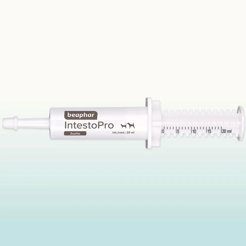 BEAPHAR Pâte IntestoPro pour Chats avec zéolite MOS & FOS 20 ML