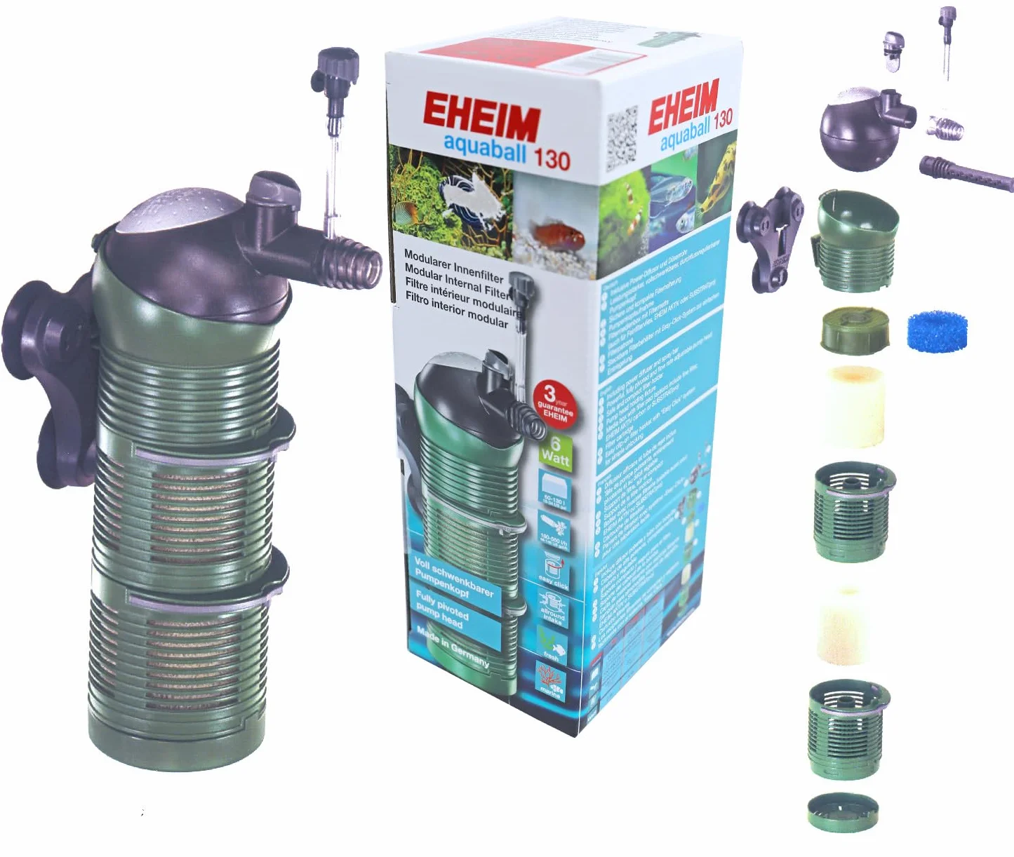 EHEIM Filtre Interne Aquarium Aquaball 130