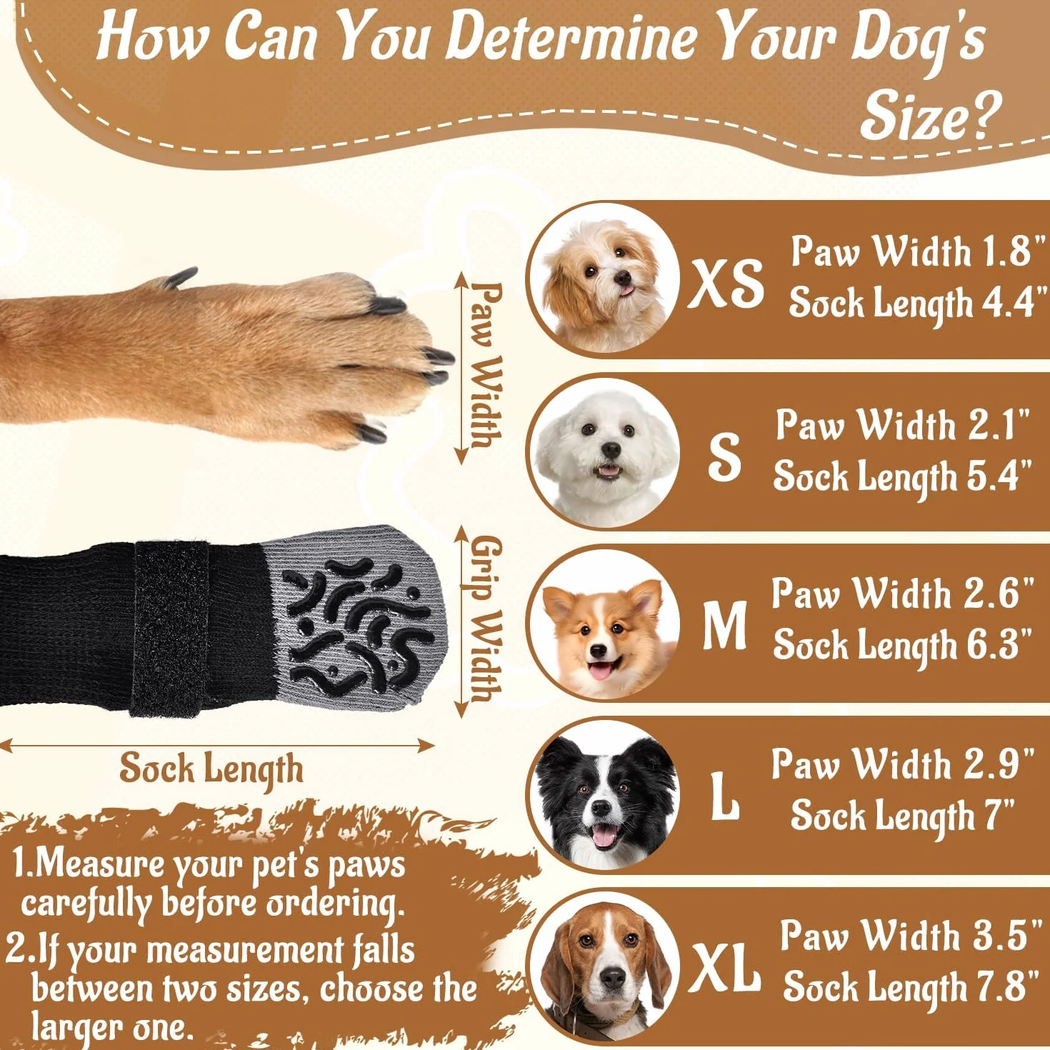 Chaussons pour Chien Protection Plaie Anti-Léchage 2 Paires Protège-Pattes Antidérapants avec Poignées Noir M