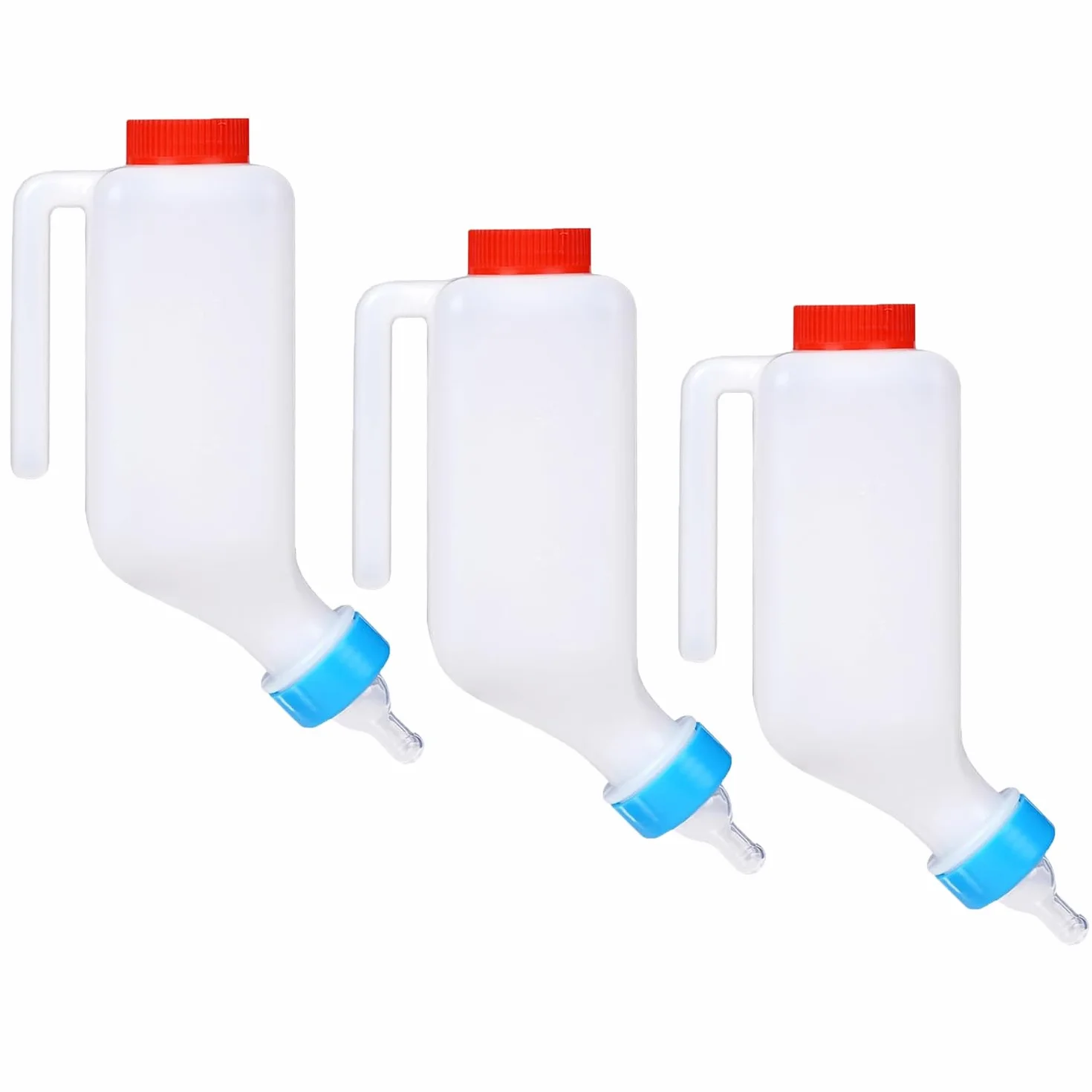 MEISO Bouteille d'alimentation d'agneau 500 ML, Biberon d'agneau & Chèvre, Système de Boisson Suspendue