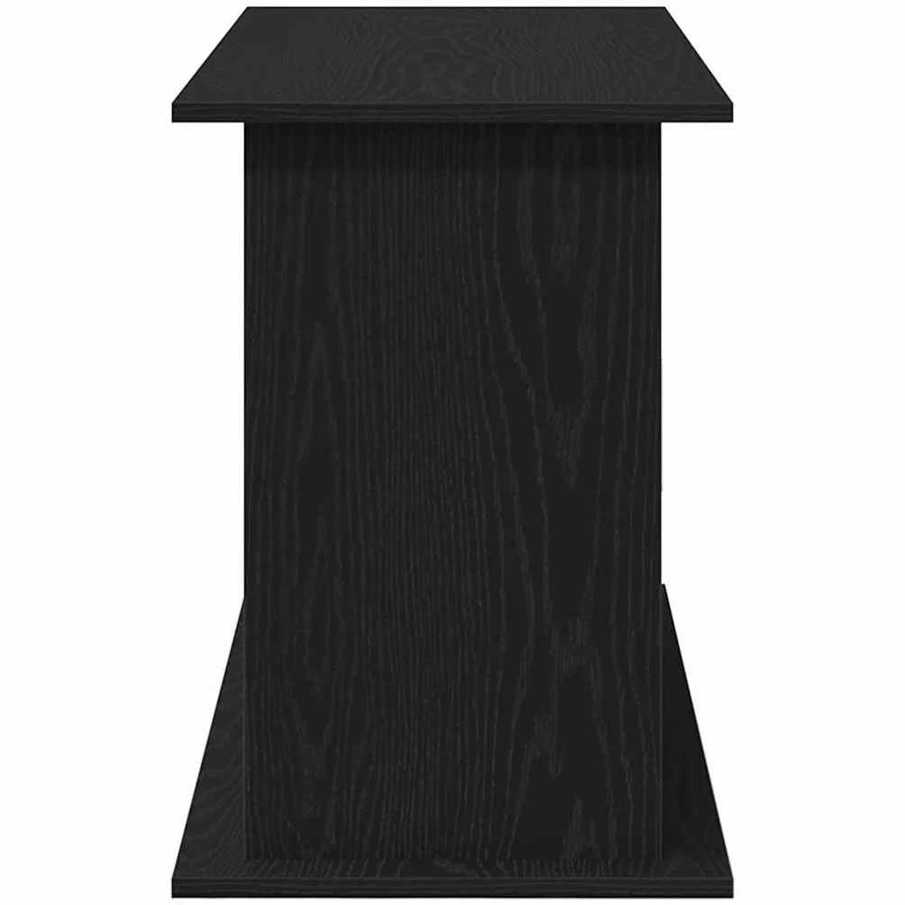 vidaXL Support d'aquarium Chêne Noir 101 x 41 x 58 cm Bois d'ingénierie