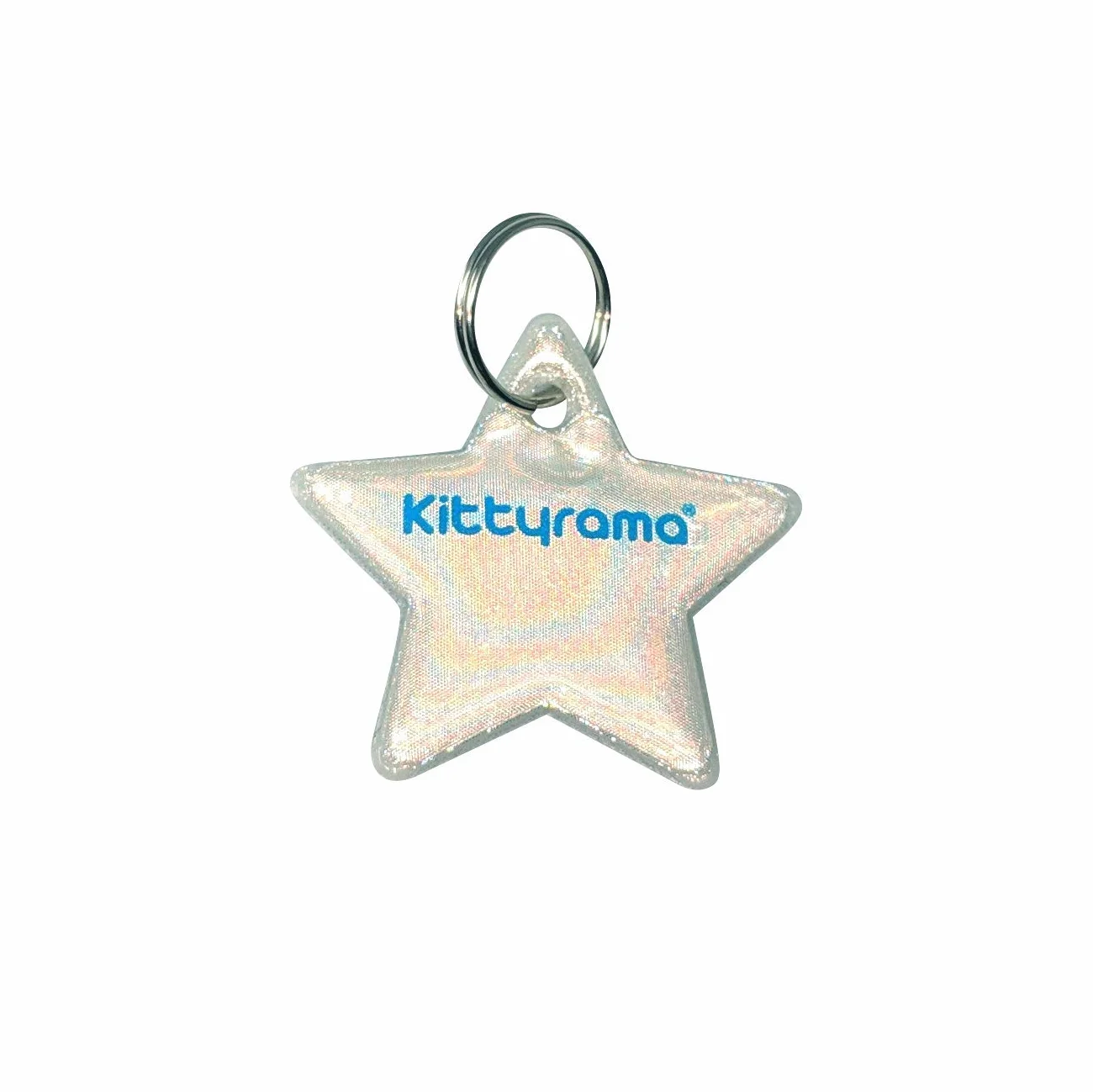 Kittyrama Médaille de Chat Réfléchissante Nuage Haute Visibilité Imperméable Léger