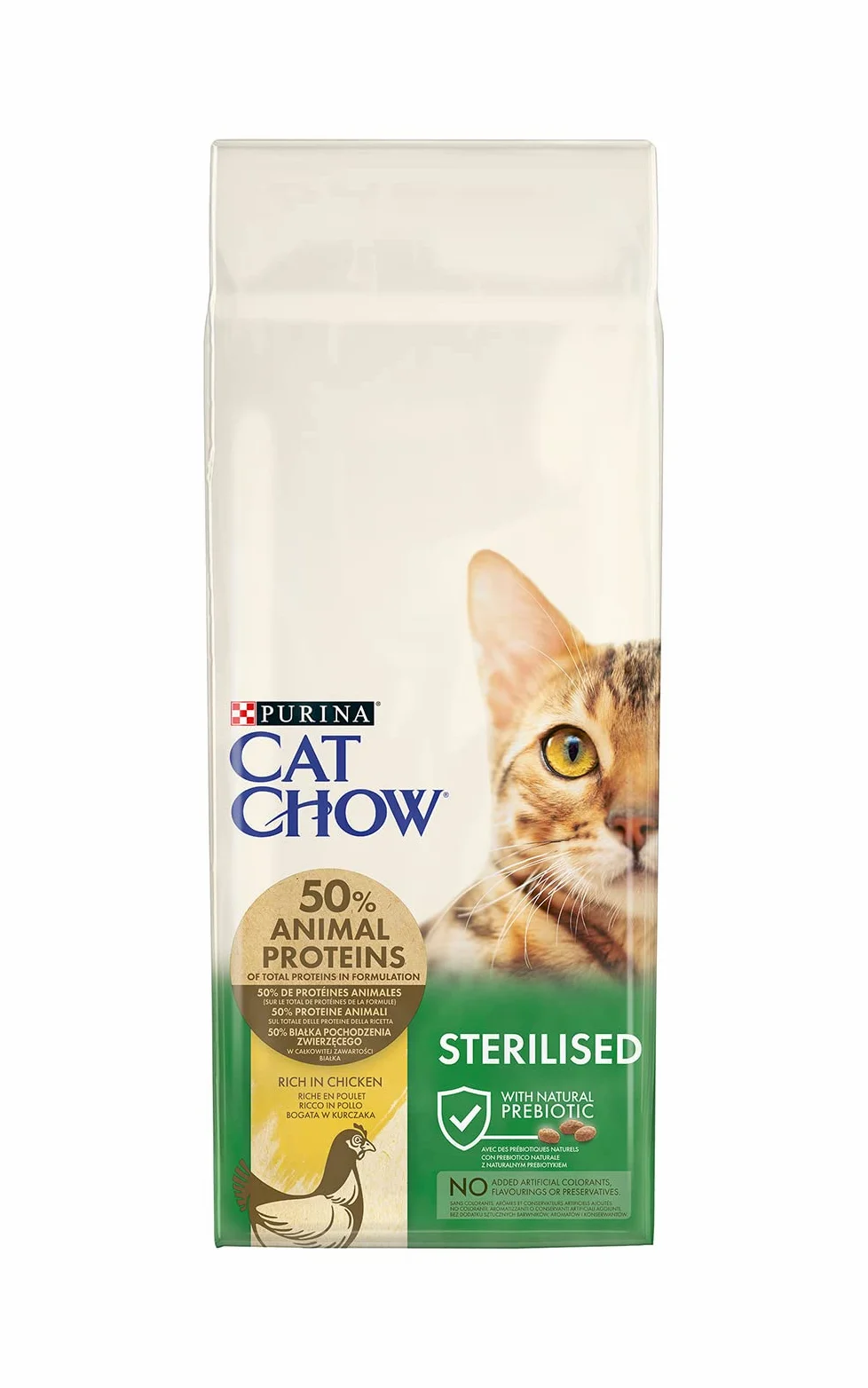 Cat Chow Stérilisé Soin Spécial 15 KG,