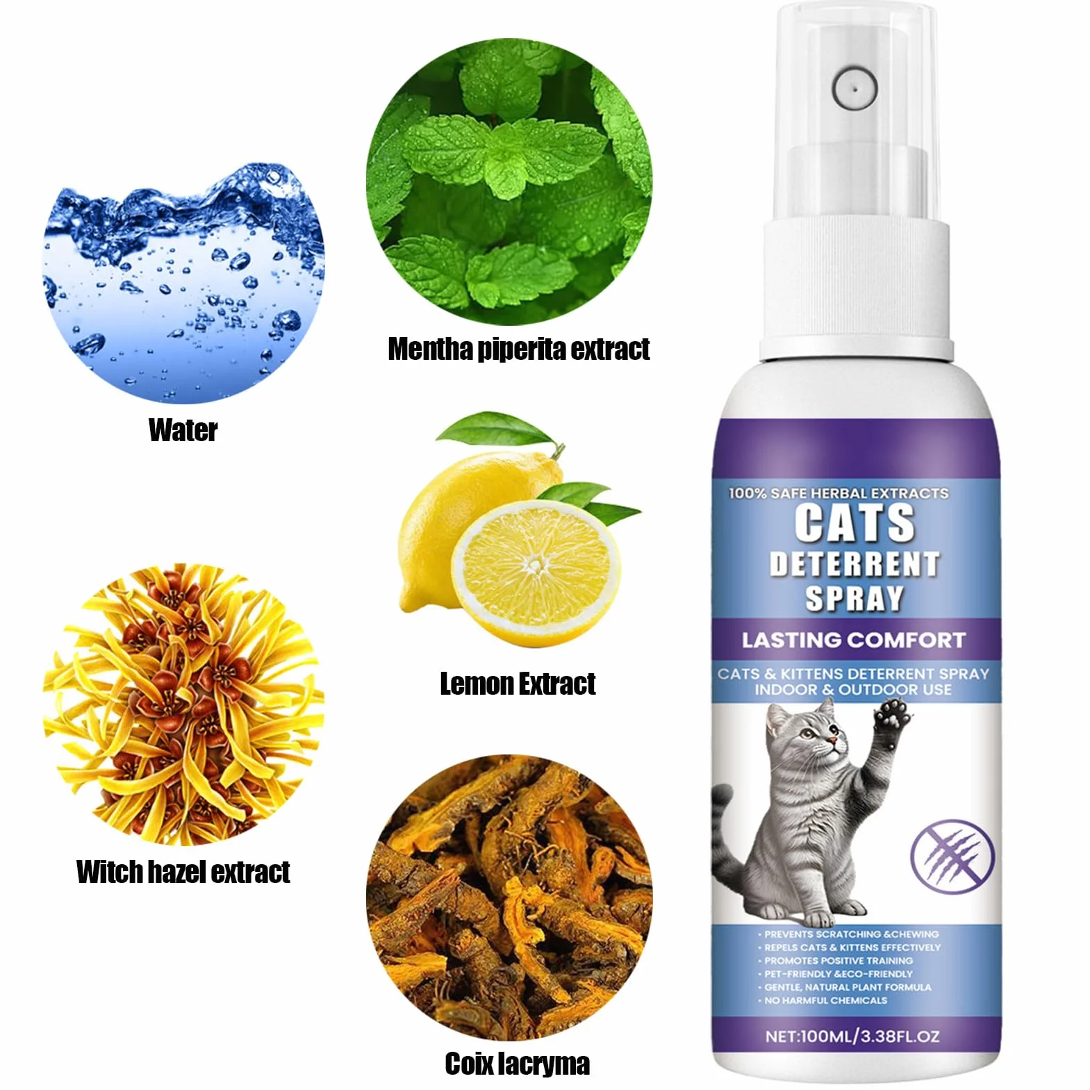 Anti Griffe Chat Canapé 100ml