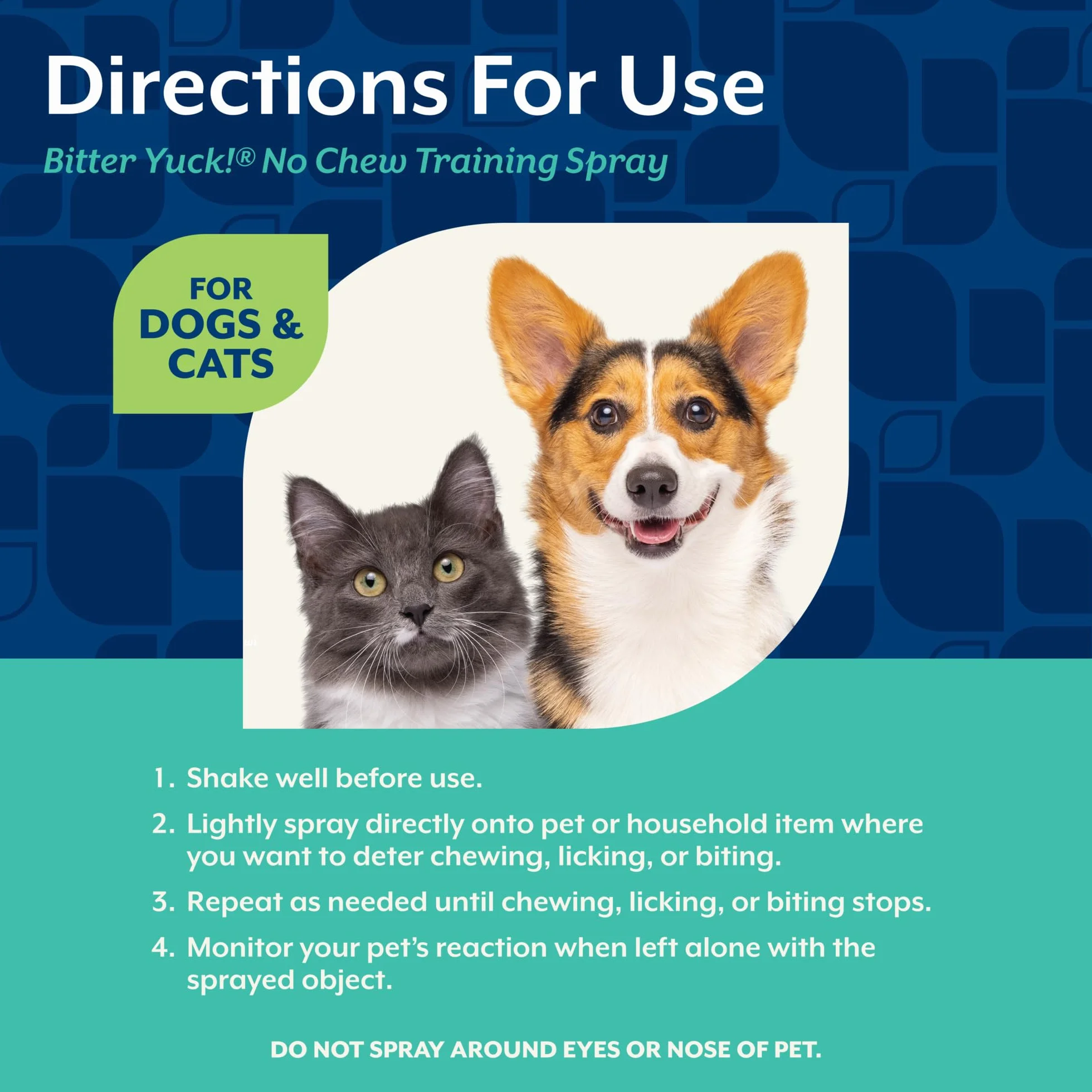 NaturVet Bitter Yuck Spray Anti-Mastication 480 ML