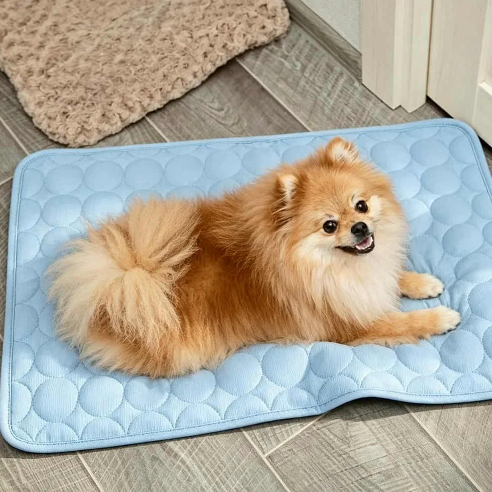 Générique Tapis Rafraichissant Chien Chat, Tapis Refrigerant pour Chien Coussin Rafraichissant pour Chiens Matelas Frais Chats ete Refroidissement Chat