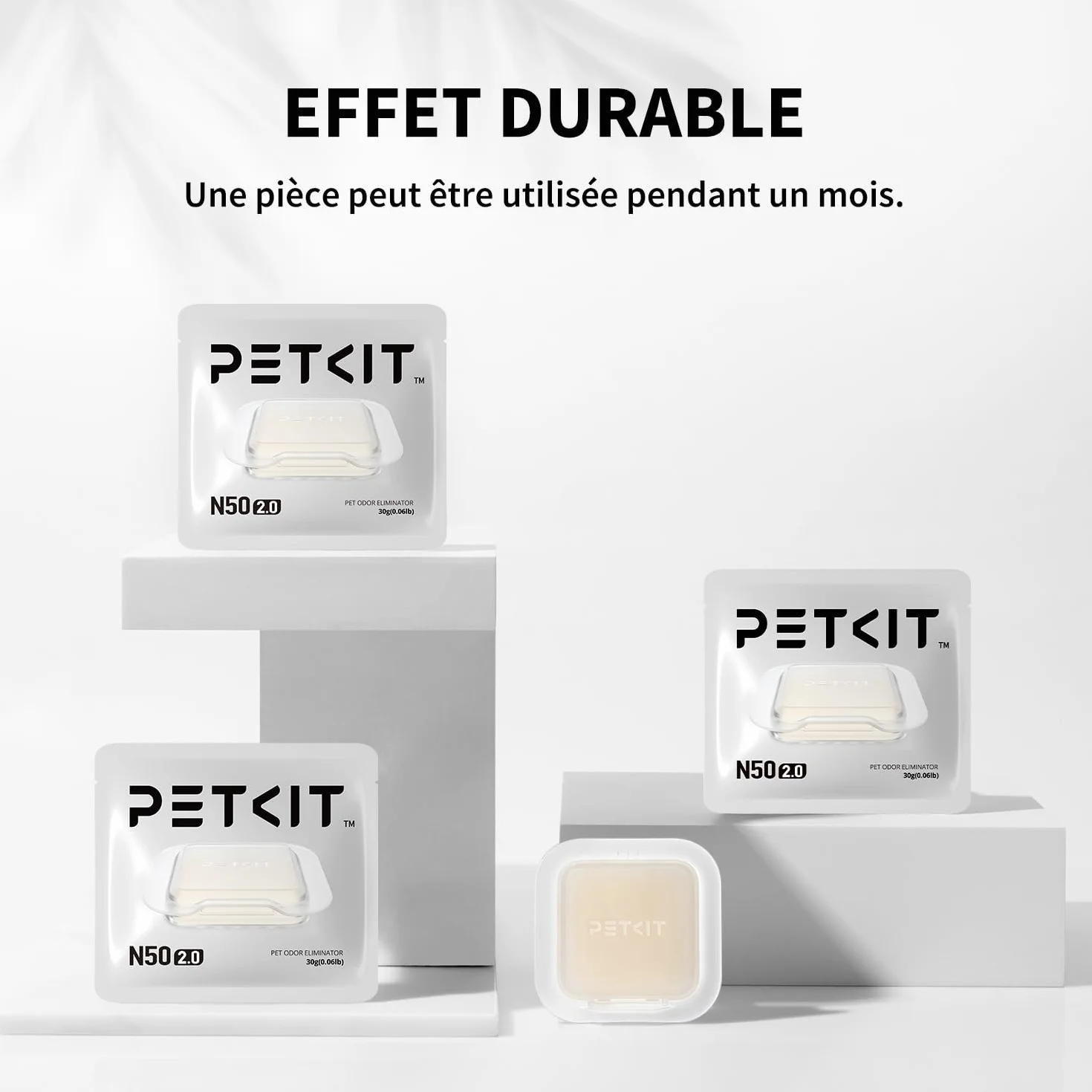 PETKIT PURA MAX PURA MAX 2 Désodorisant Autonettoyant Bac à litière, Parfum Longue Durée, Haute Sécurité, Non Irritant, Utilisation Durable (3 paquets)
