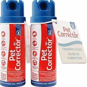 Lot de 2 vaporisateurs correcteurs pour chien anti-aboiement 30 ml