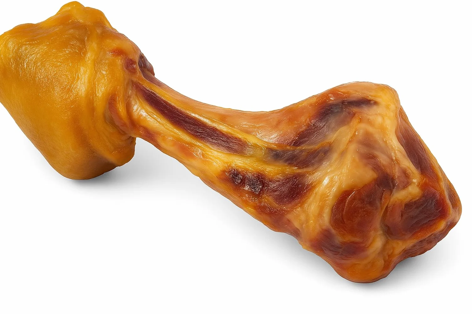 Bogar Friandises pour Chien Méga Os de Jambon 100% Porc Séché Aide à la Mastication