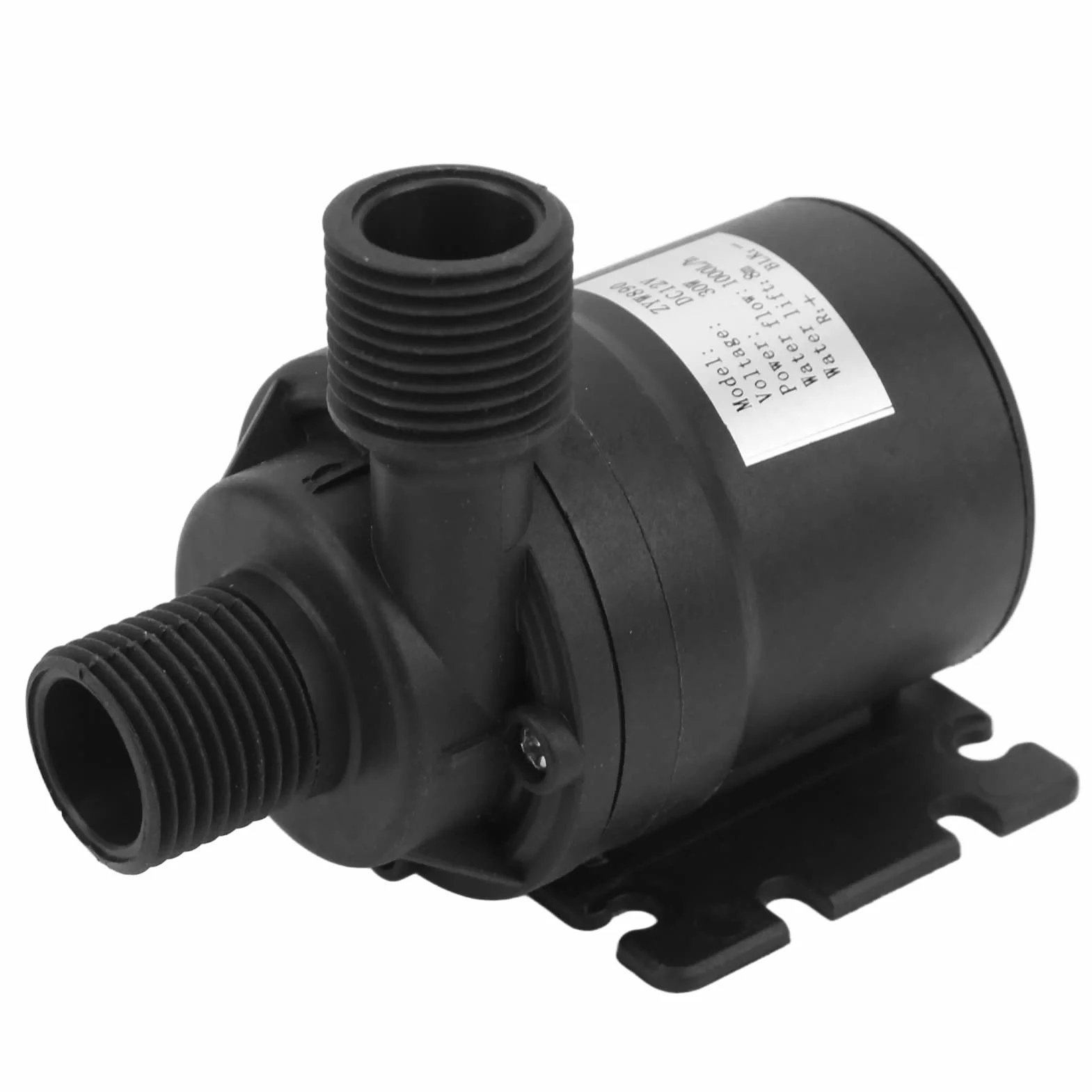 Pompe centrifuge submersible DC 12 V 30 W sans balais 1000 l/h 8 m IP68 fontaine amovible