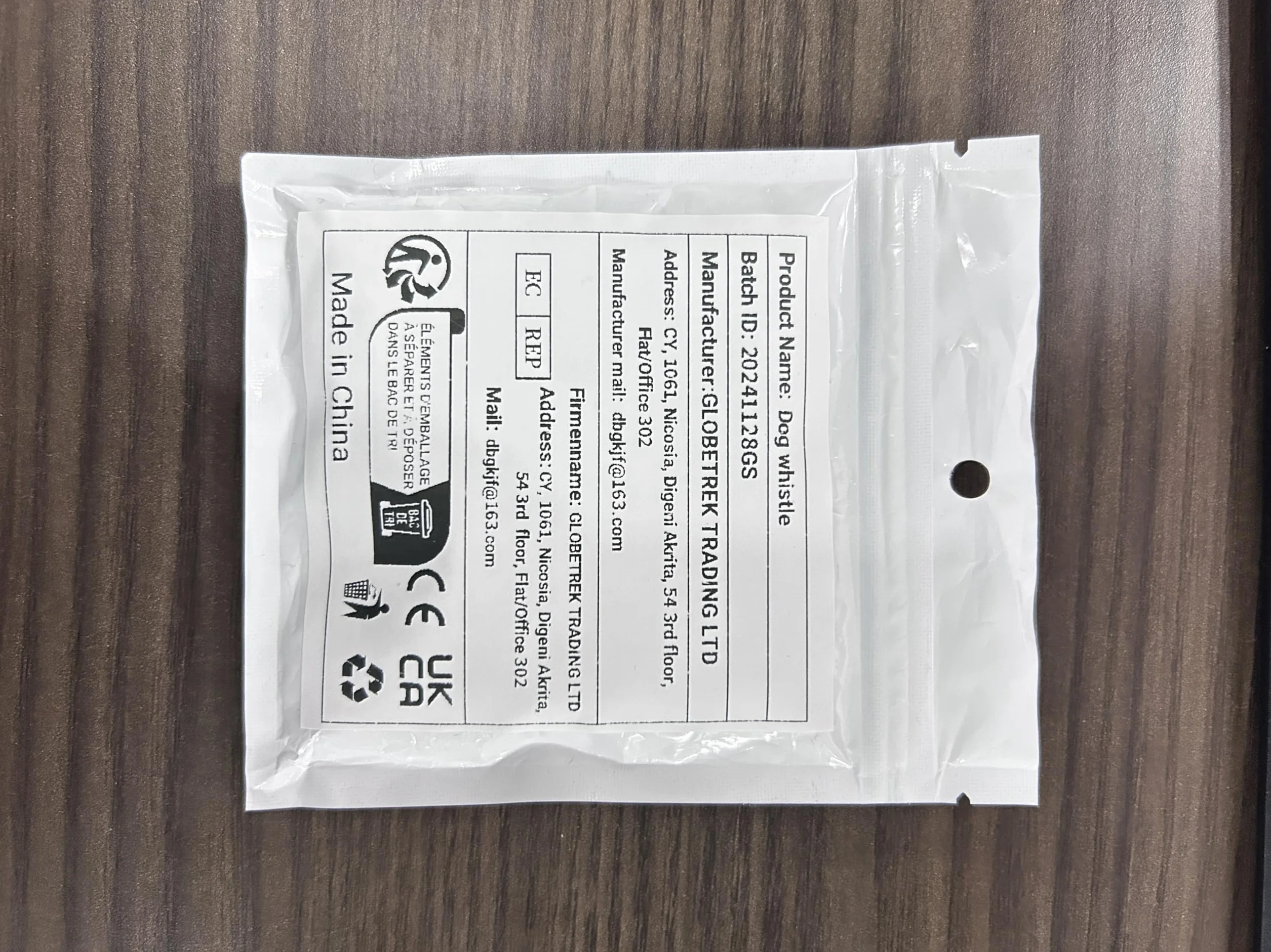 Sifflet pour chien à ultrasons haute fréquence silencieux, Fréquence réglable, Noir