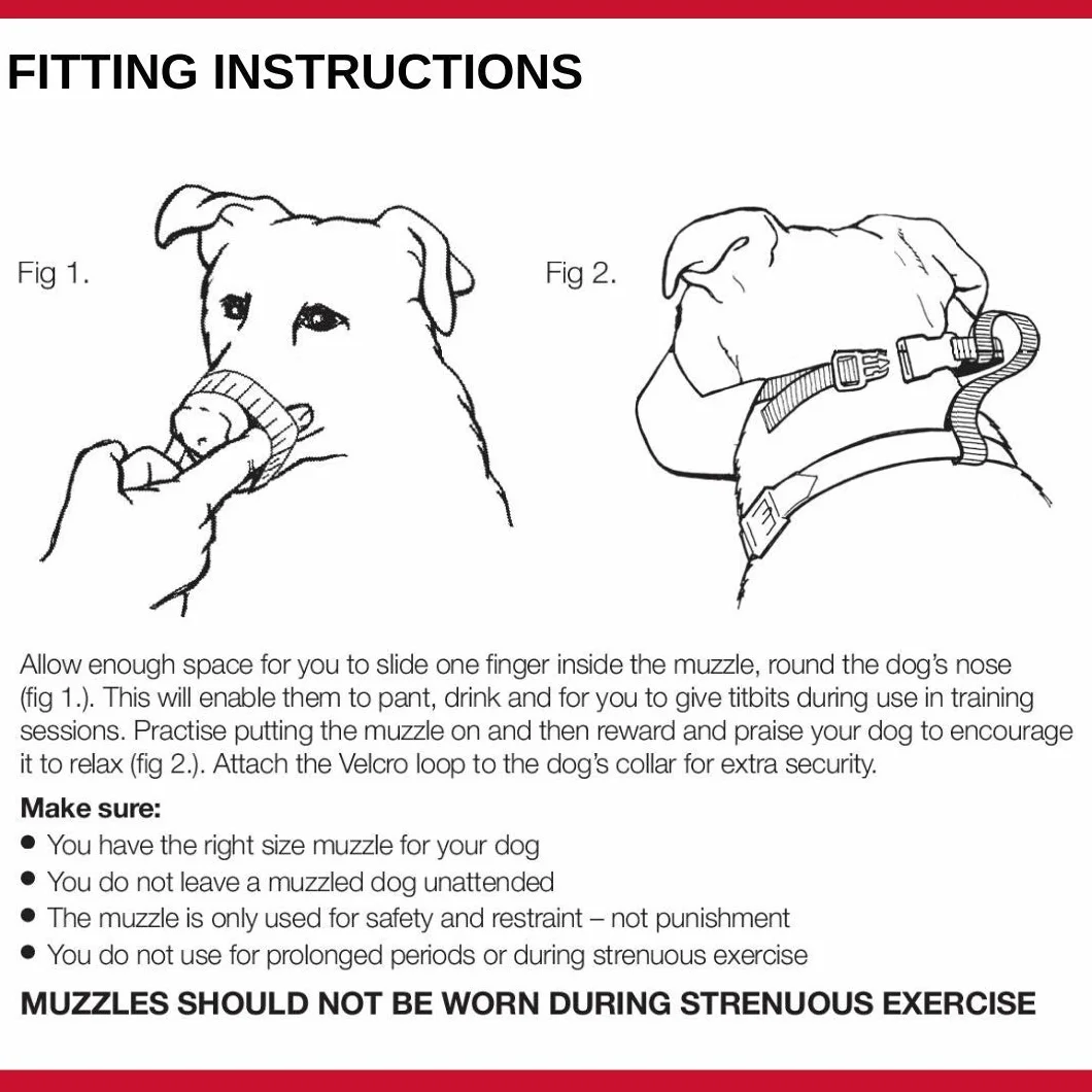 Mikki Muselière de dressage pour chien Taille 3