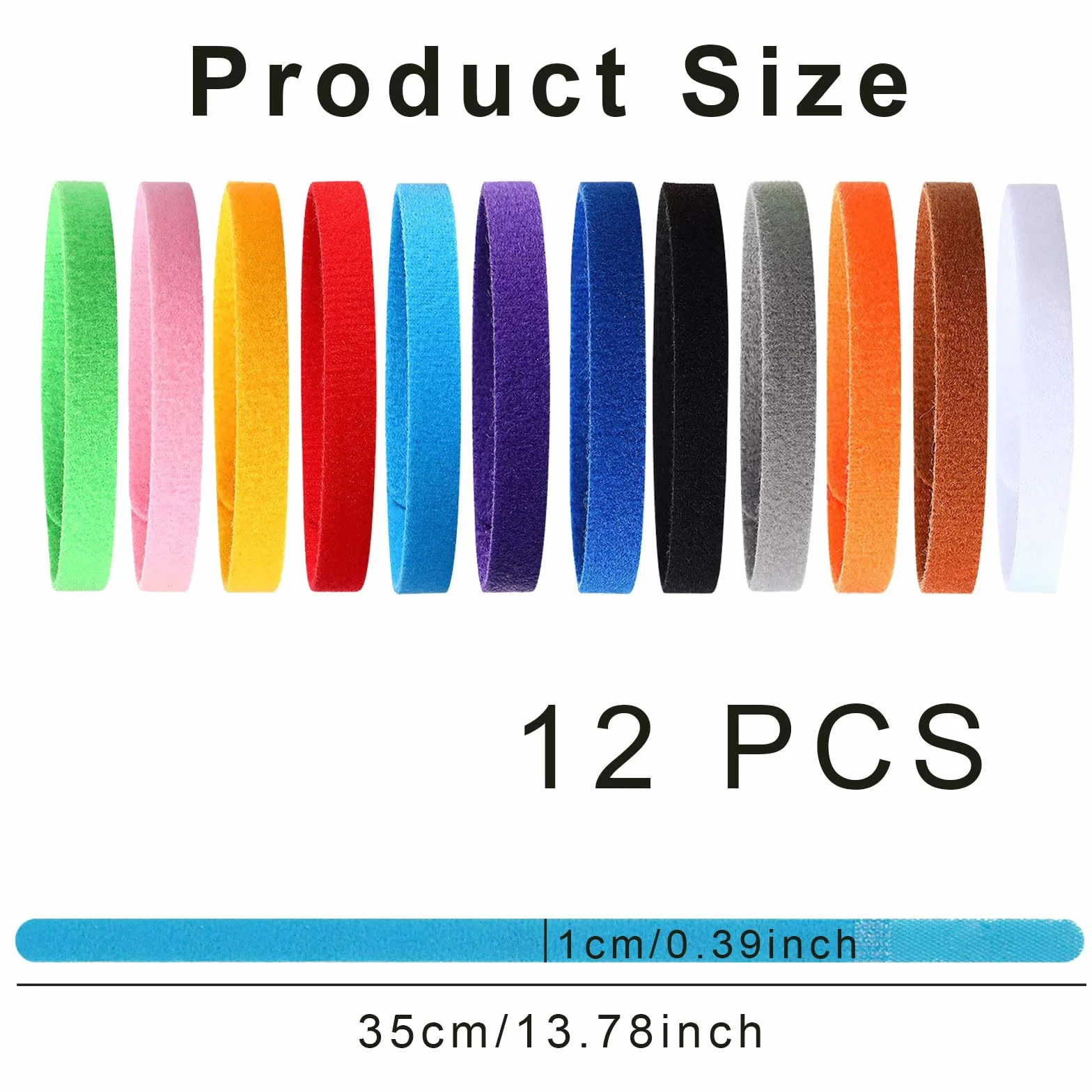 Colliers d'identification pour chiots réglables - Lot de 12 couleurs