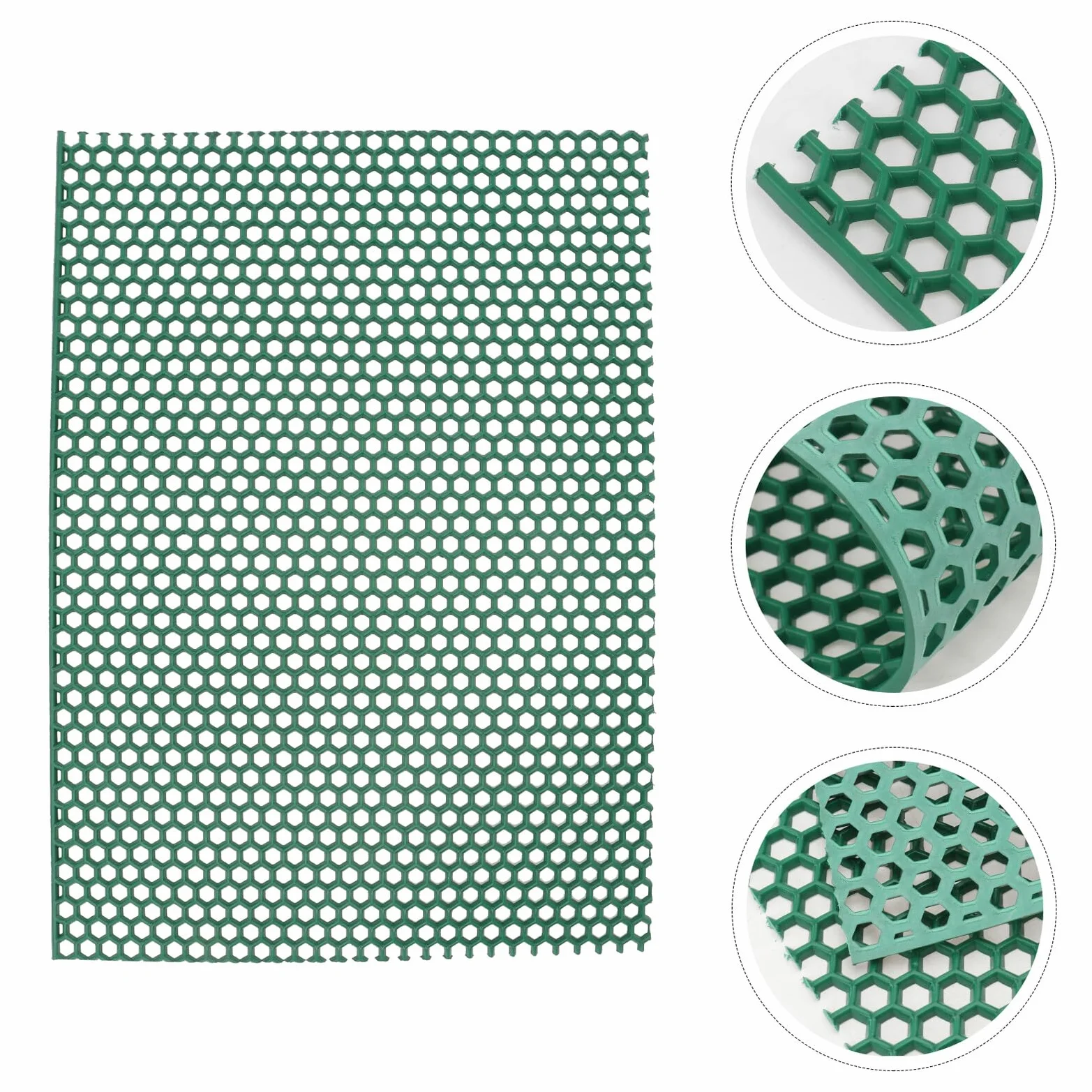 Beaupretty Tapis De Cage pour Chien 17.72x11.81x0.20In Isolant Respirant Bord Arrondi