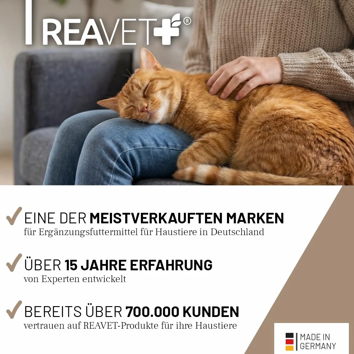 ReaVET BallastoVET pour chat 50 g – Soutien rapide constipation aiguë chronique matières fécales solides aide digestion