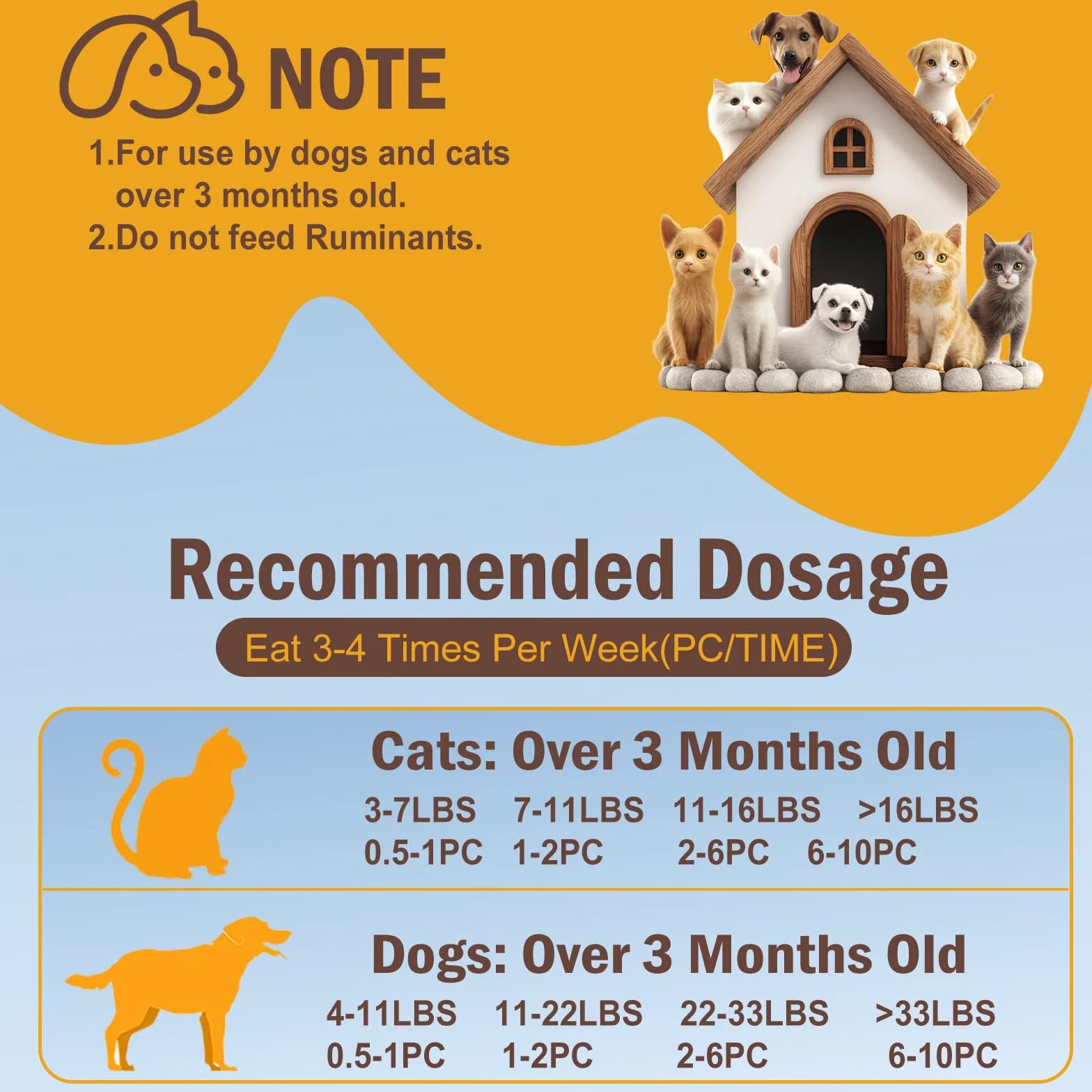 Friandises lyophilisées au Jaune d'œuf de Caille pour Chiens et Chats, Naturel