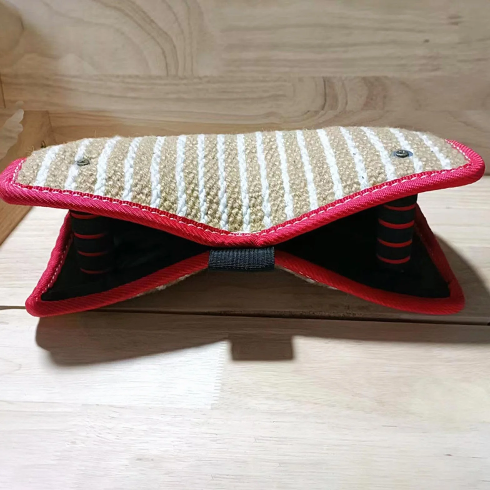 Coussin de Morsure Chien Multifonction Dressage Portable Manchons Dentition Poignées Jouet Mâcher