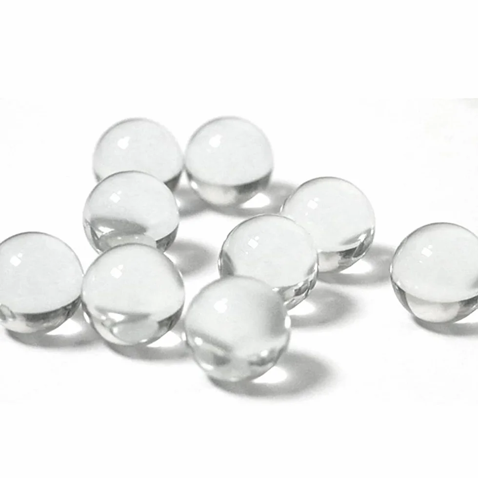 Billes en verre transparent 10 mm 14 mm 16 mm décoration aquarium