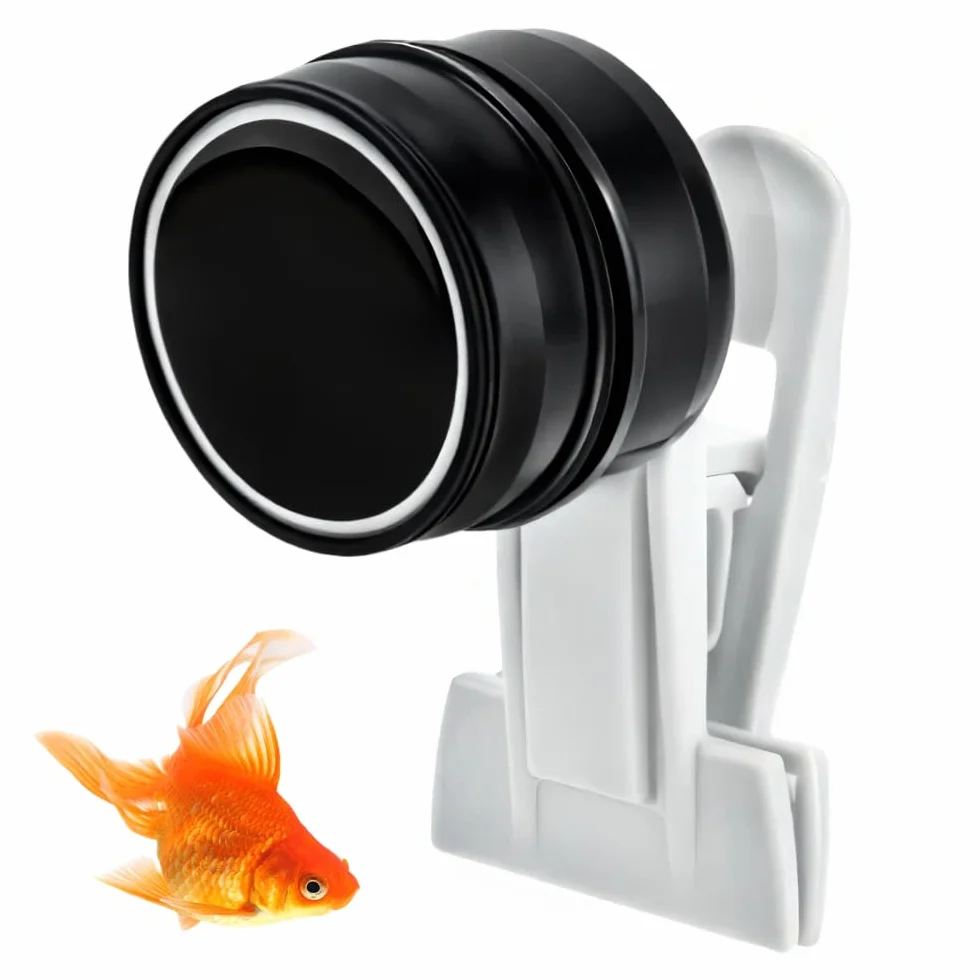 Pinces Magnétiques pour Nourrir les Algues, Mangeoire Magnétique pour Aquarium d'Eau Douce et de Mer