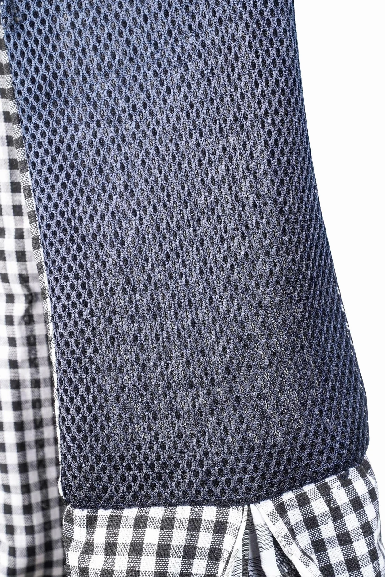 CYBERNOVA Pet Sling Carrier pour Chien Chat 1-7.5kg Tissu Froid Poche Sac à Main Libre Voyage Plein air Gris Noir et Blanc