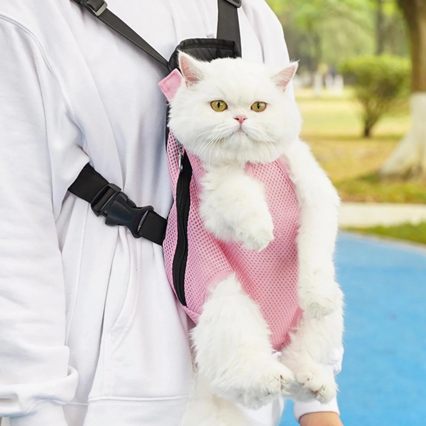 Sac À Dos pour Animaux De Compagnie 1 Pièce Portable Réglable