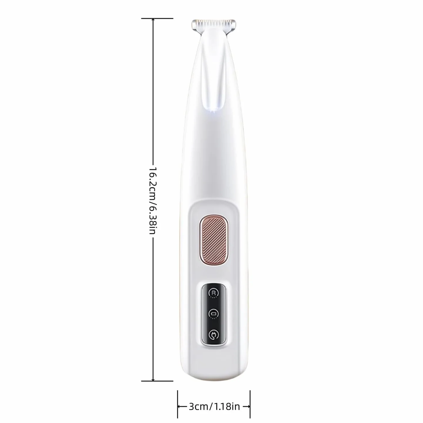 Tondeuse Chat Professionnelle Silencieuse IPX7 Sans Fil Rechargeable USB 3 en 1 pour Chat et Chien