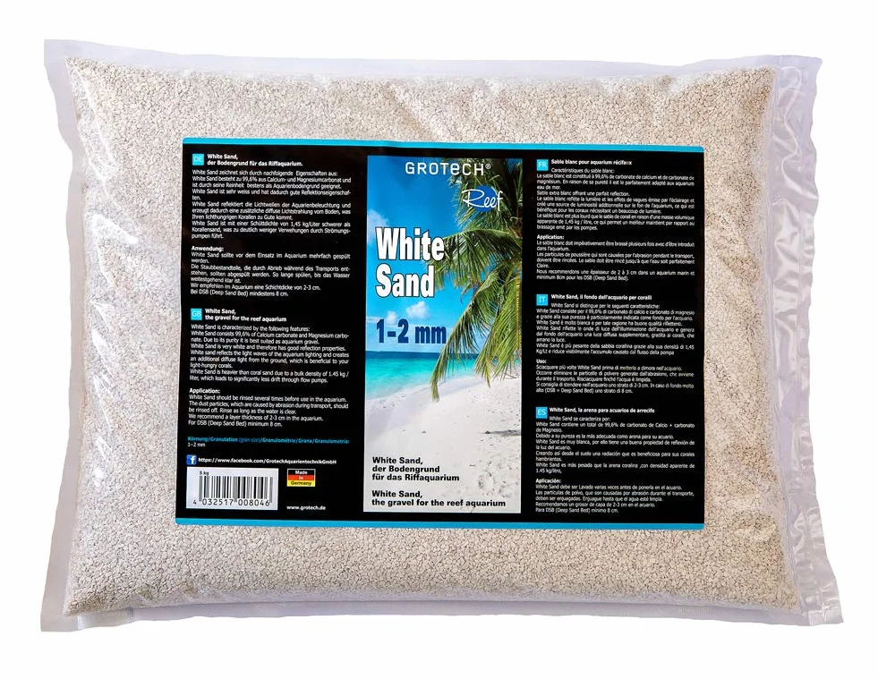 Grotech White Sand 1-2mm 5kg