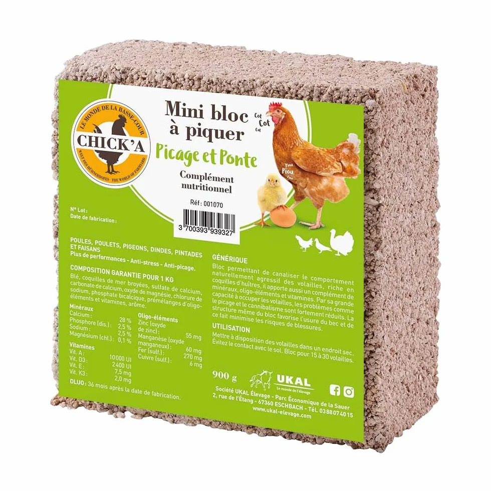CHICK'A Mini-Bloc à piquer