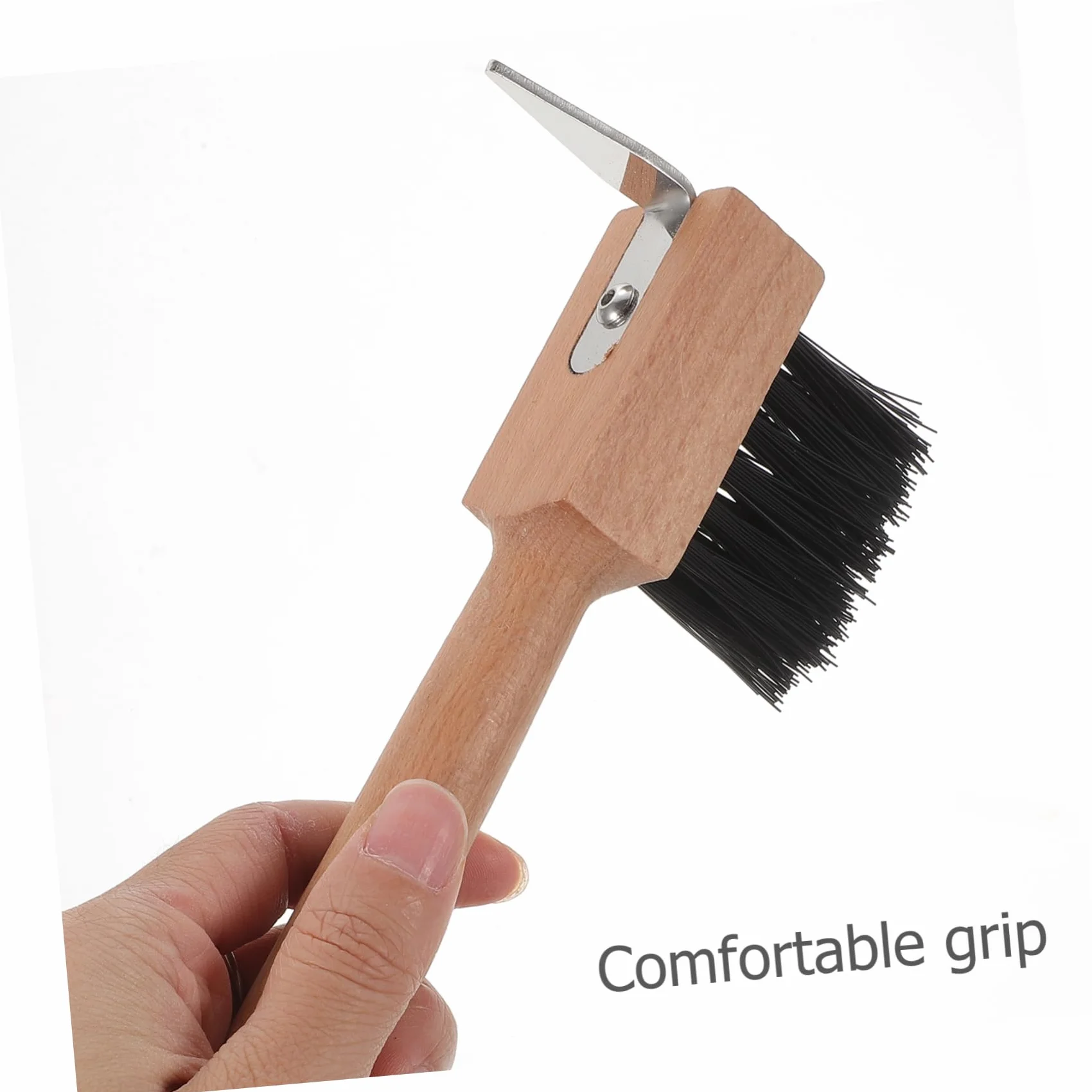 Toyvian Brosse À Sabots Pour Chevaux Et Bovins Outil De Réparation Portable 6.69x3.94x1.18in