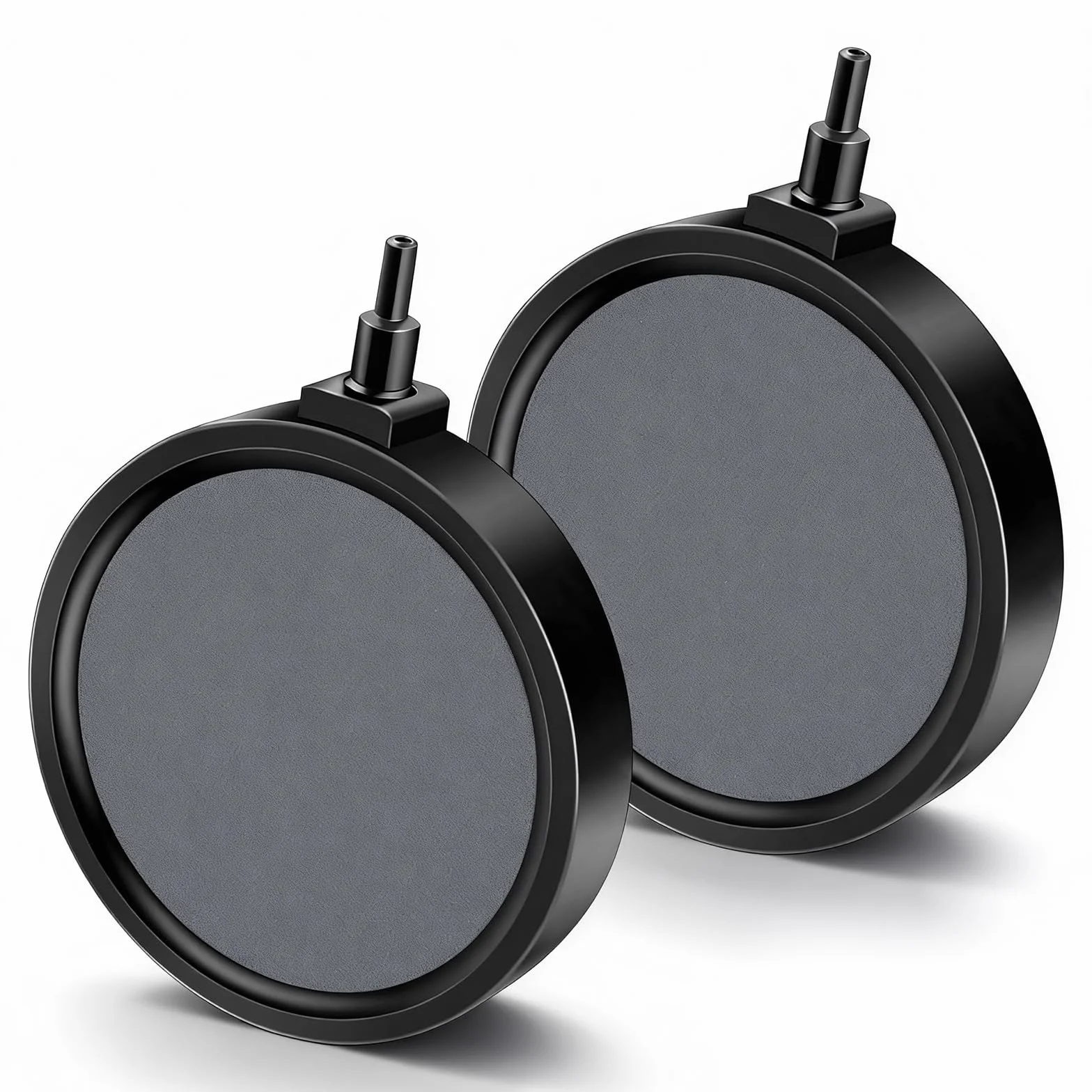 Aquarium Pierre à Air 10 cm Bulleur Diffuseur d'Oxygène Lot de 2