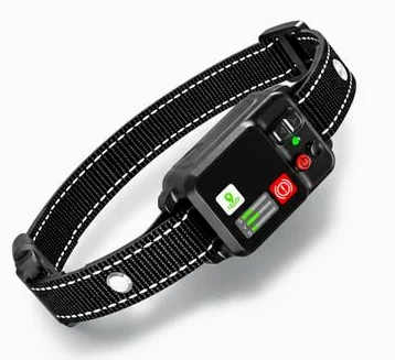 Collier Anti Fugue GPS sans Fil pour Chien, Système de Clôture Électrique avec 4 Modes