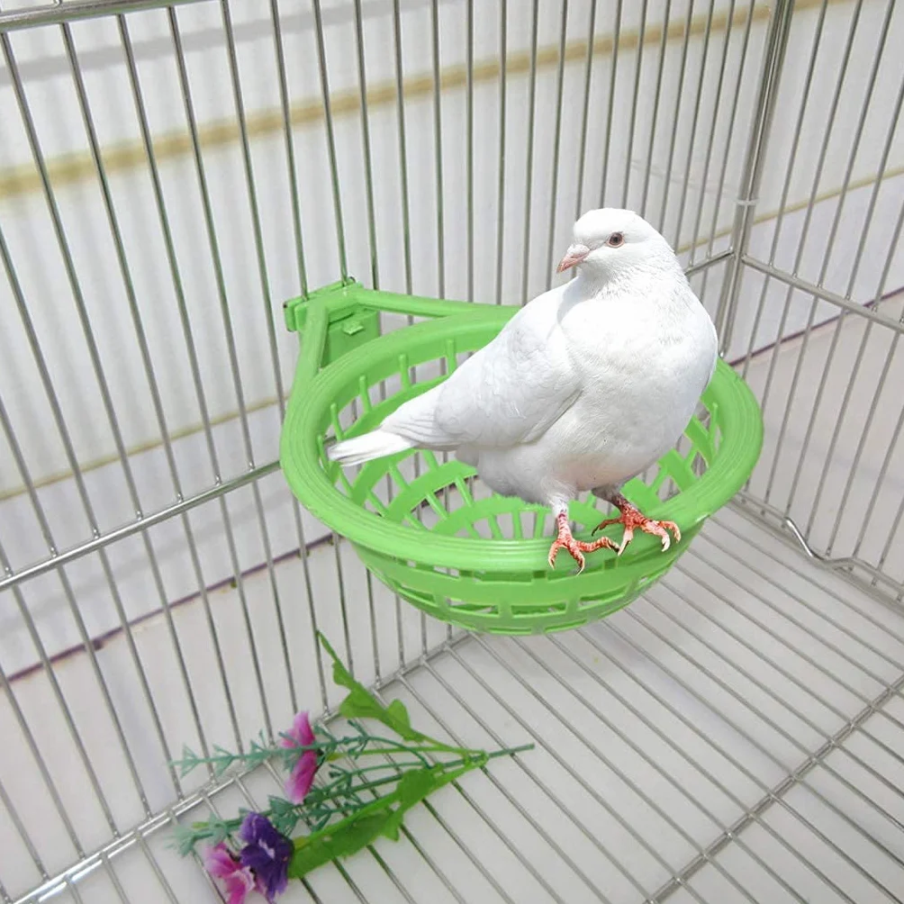 Nid d'oiseau en Plastique Creux pour Perroquet et Canari