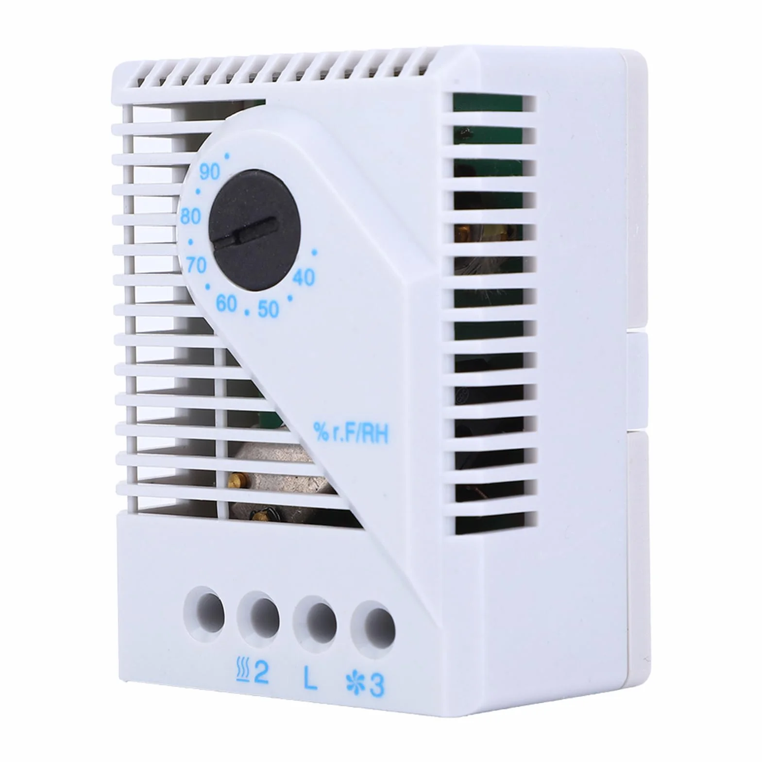 Contrôleur d'humidité MFR012 Haute Précision - Hygrostat Électronique pour Incubateurs de Conteneurs avec Affichage LCD et Capteur Intégré Idéal pour Élevage et Laboratoire