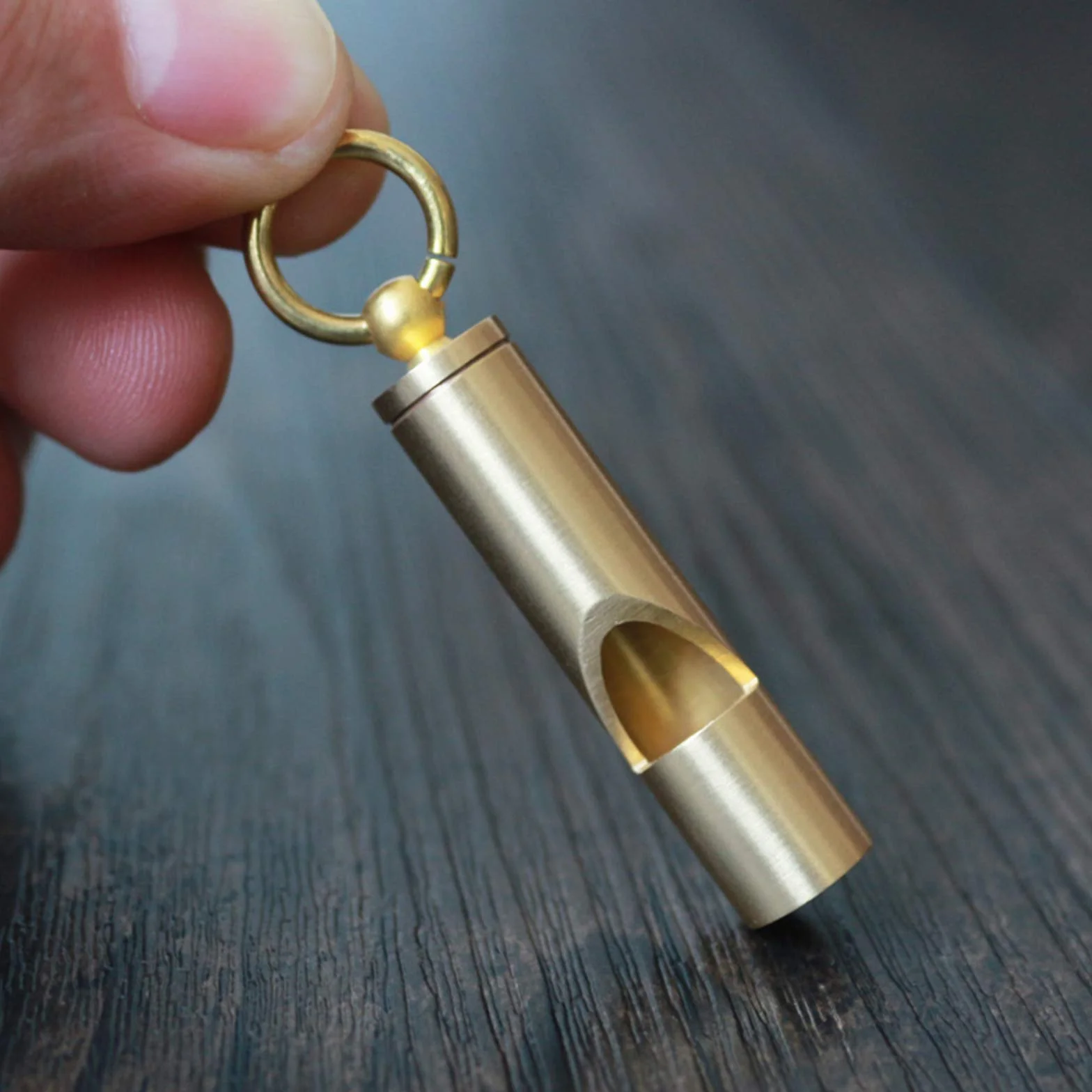 Sifflet professionnel en laiton pour dressage de chien et perroquet