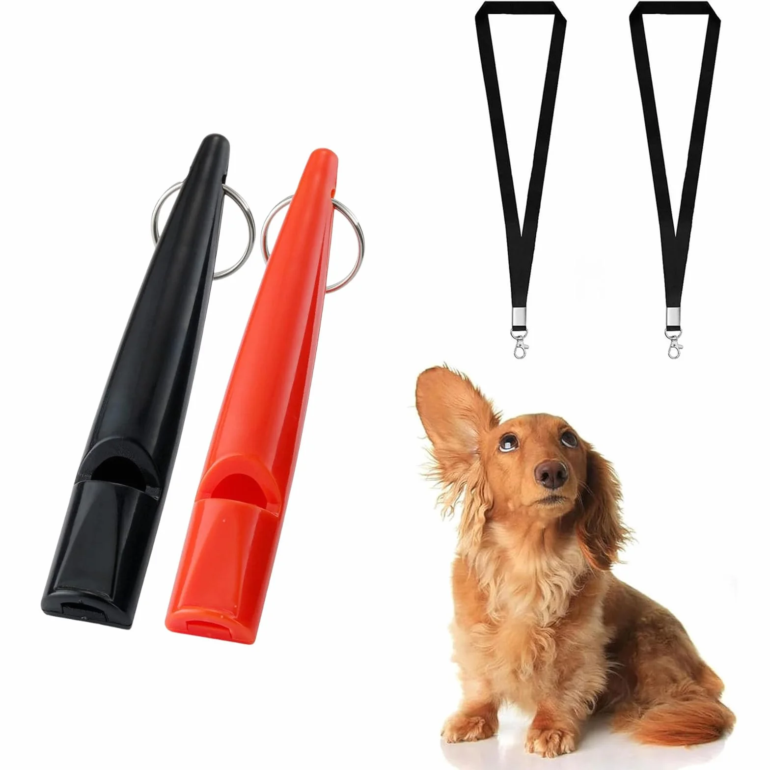 Sifflet pour Chien Anti Aboiement Ultrason Professionnel 2 Pièces